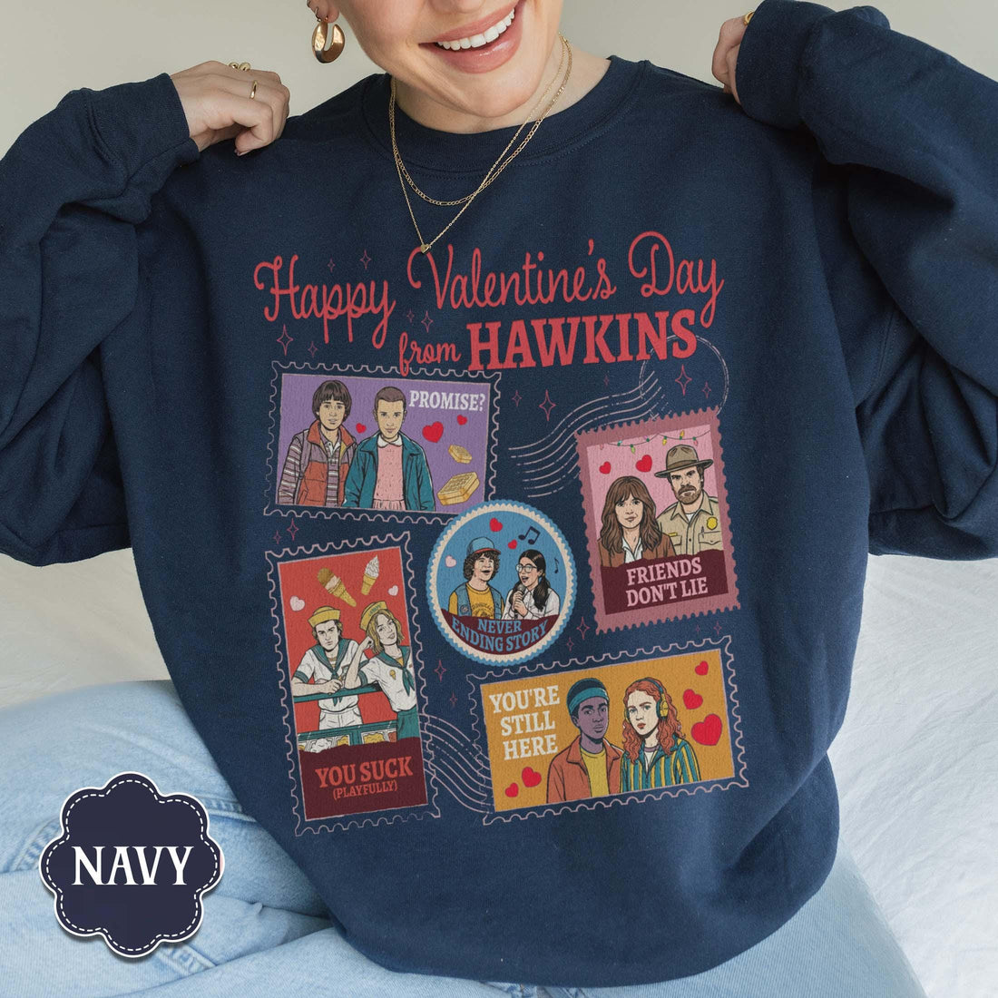 Retro Alien Valentine Graphic T-Shirt – Vintage Sci-Fi Aesthetic Tee