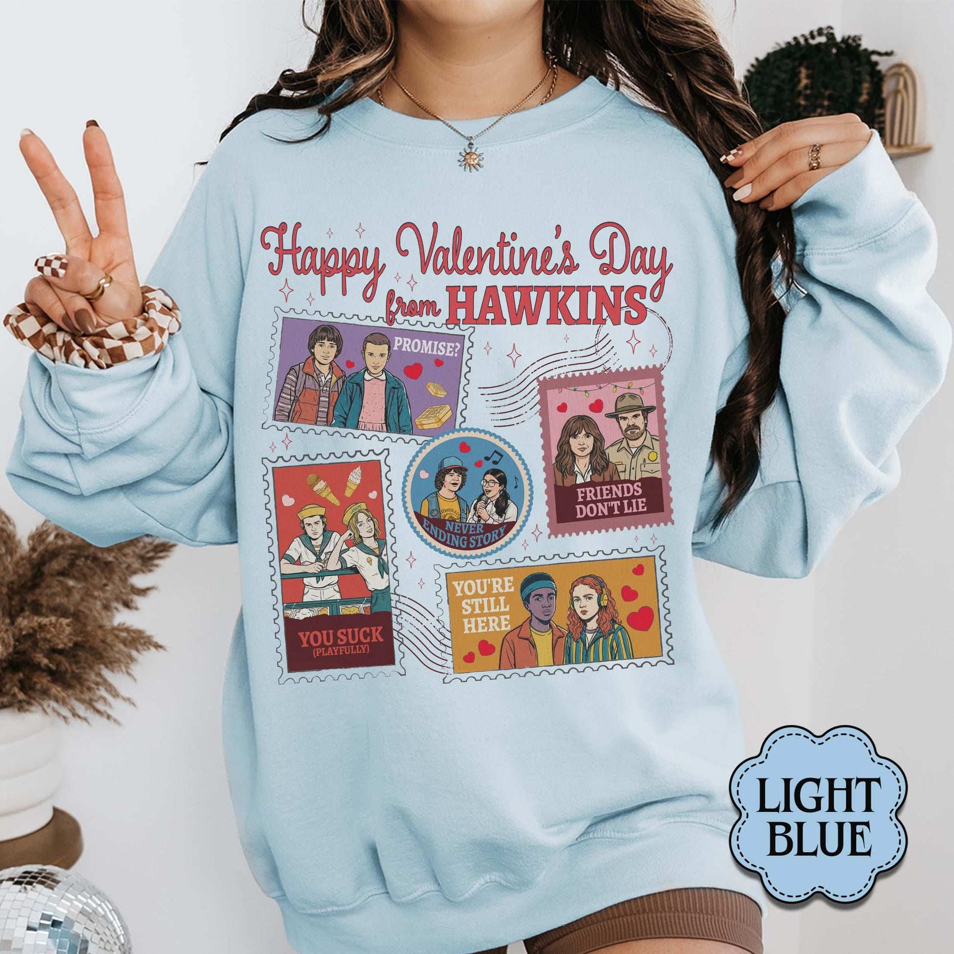 Retro Alien Valentine Graphic T-Shirt – Vintage Sci-Fi Aesthetic Tee