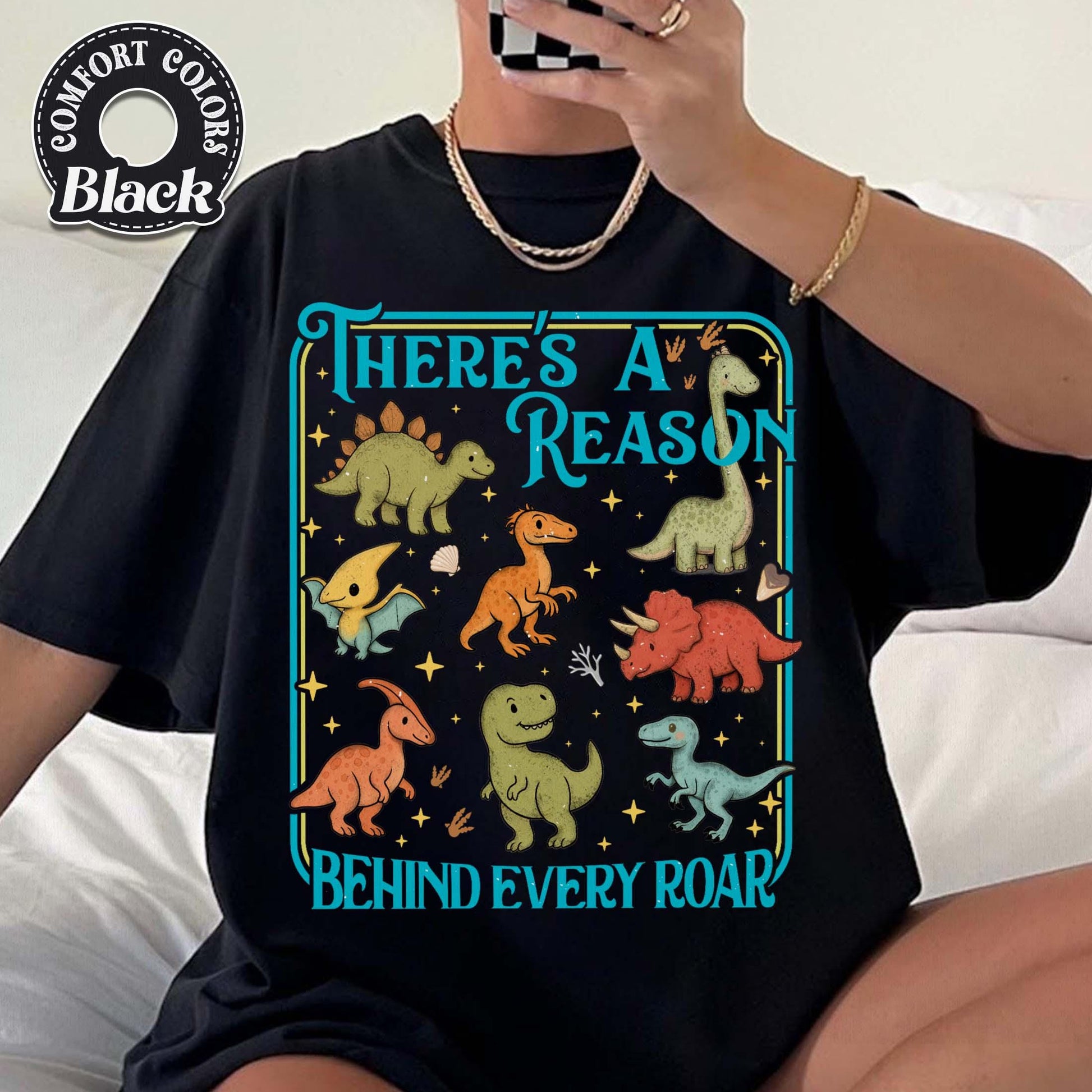 Retro Dinosaur Graphic T-Shirt – SPED Teacher Gift – Vintage Style Tee