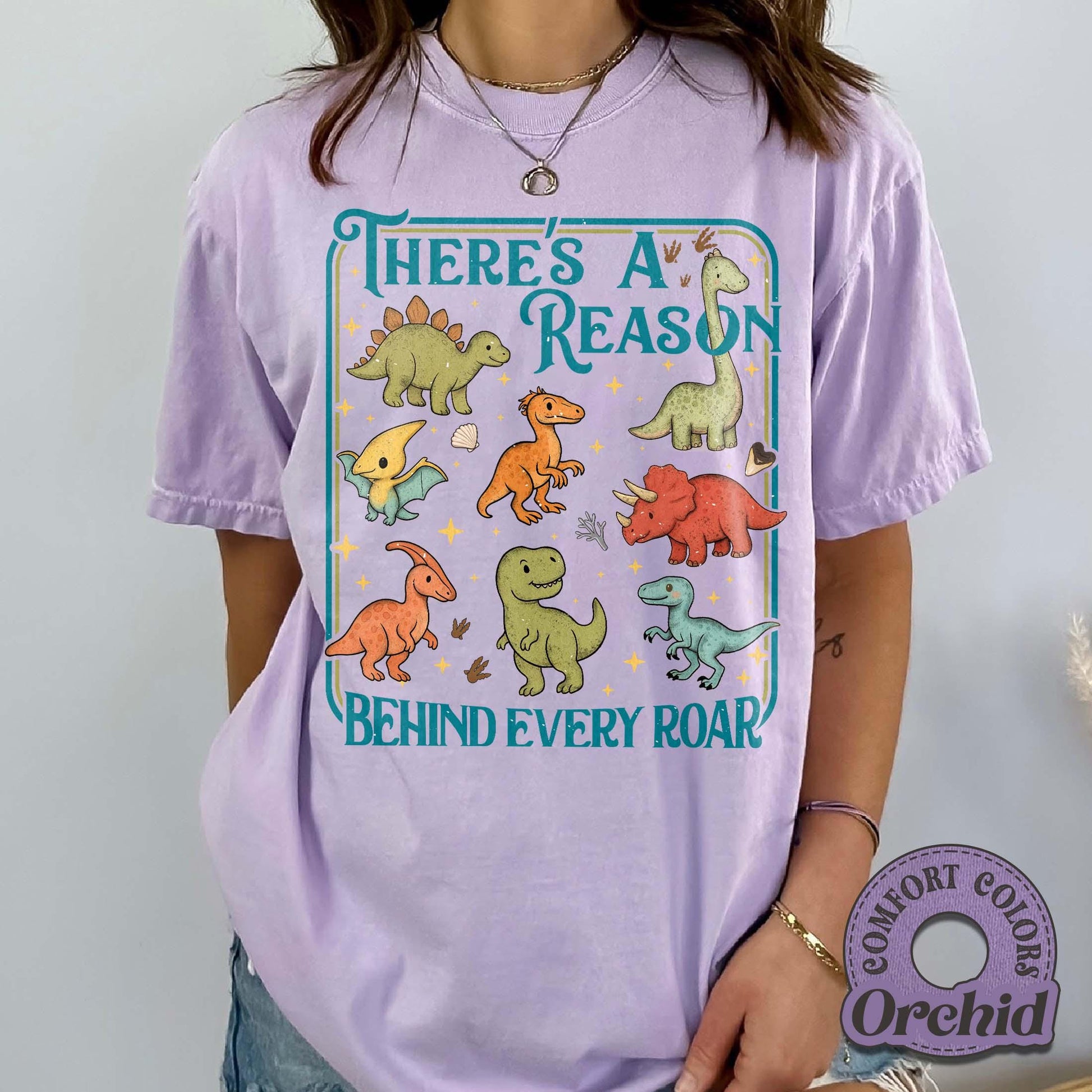 Retro Dinosaur Graphic T-Shirt – SPED Teacher Gift – Vintage Style Tee
