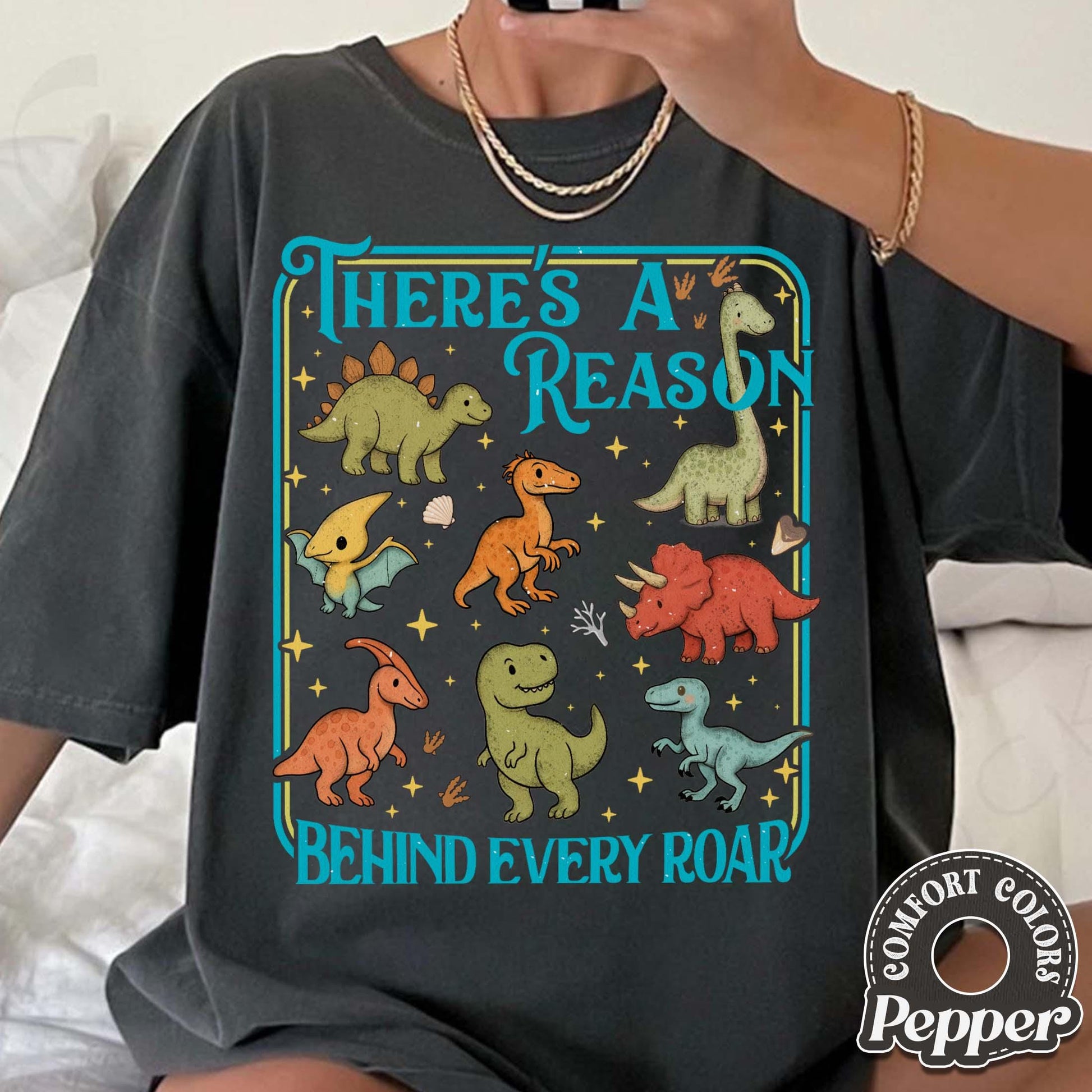 Retro Dinosaur Graphic T-Shirt – SPED Teacher Gift – Vintage Style Tee