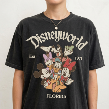 Retro Disneyworld Disney Vacation Shirt – Vintage 1971 Castle Vacation Graphic Tee