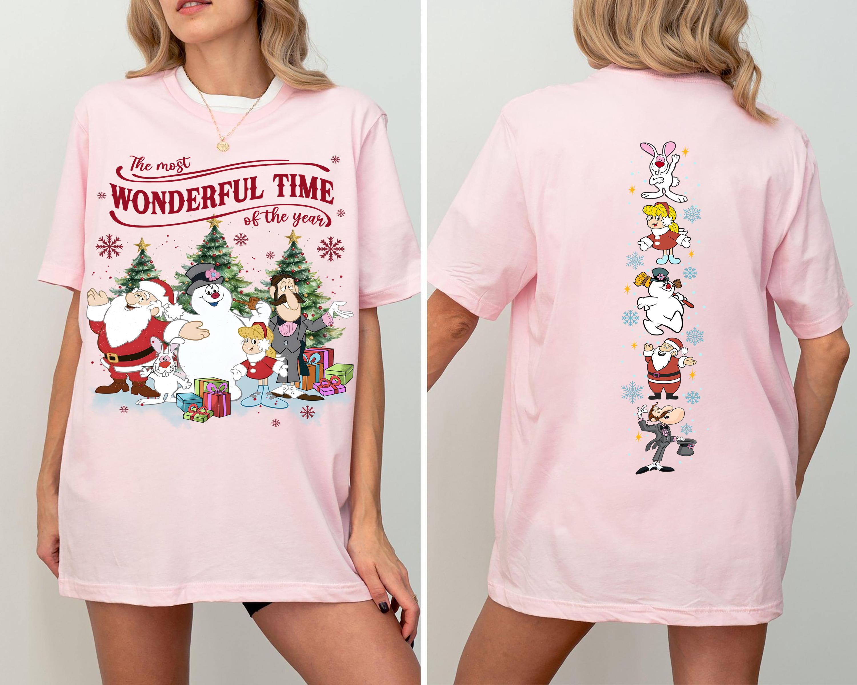 Retro Frosty the Snowman Sweatshirt Vintage Christmas Snowman Shirt Holiday Pullover