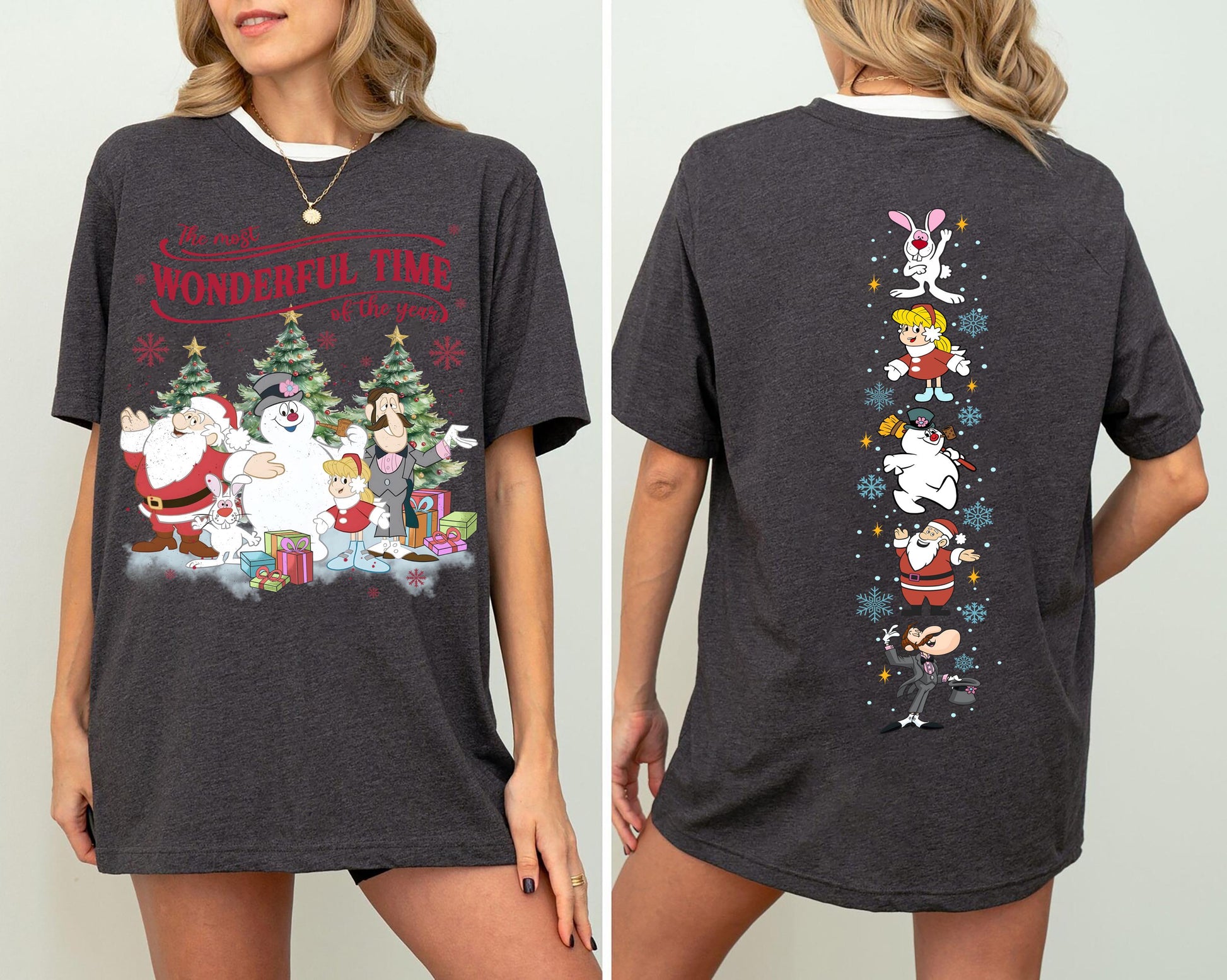 Retro Frosty the Snowman Sweatshirt Vintage Christmas Snowman Shirt Holiday Pullover