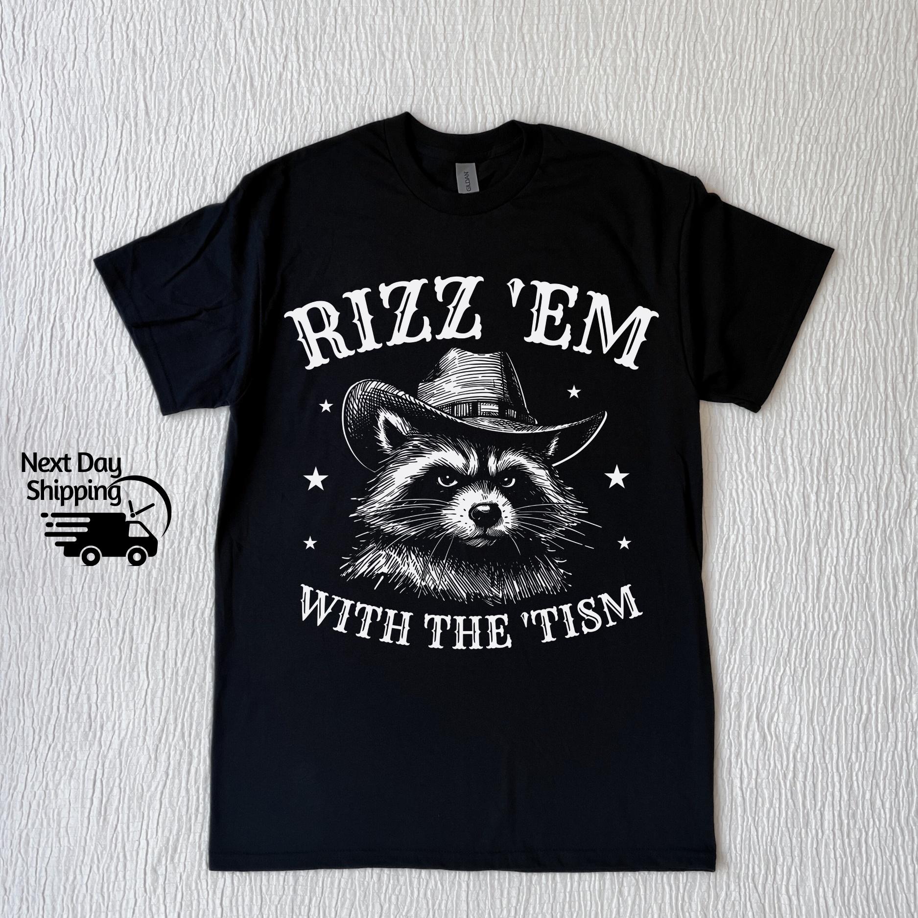 Retro Funny Raccoon Graphic T-Shirt - Vintage 90s Humor Tee
