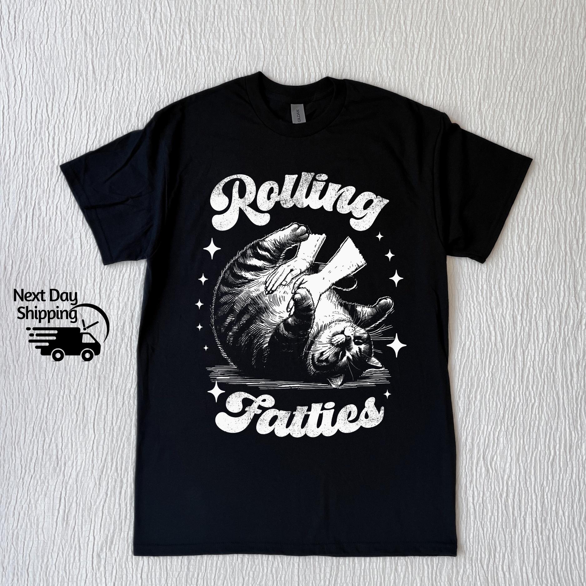 Retro Sarcastic Cat Graphic T-Shirt - Funny 90s Style Tee