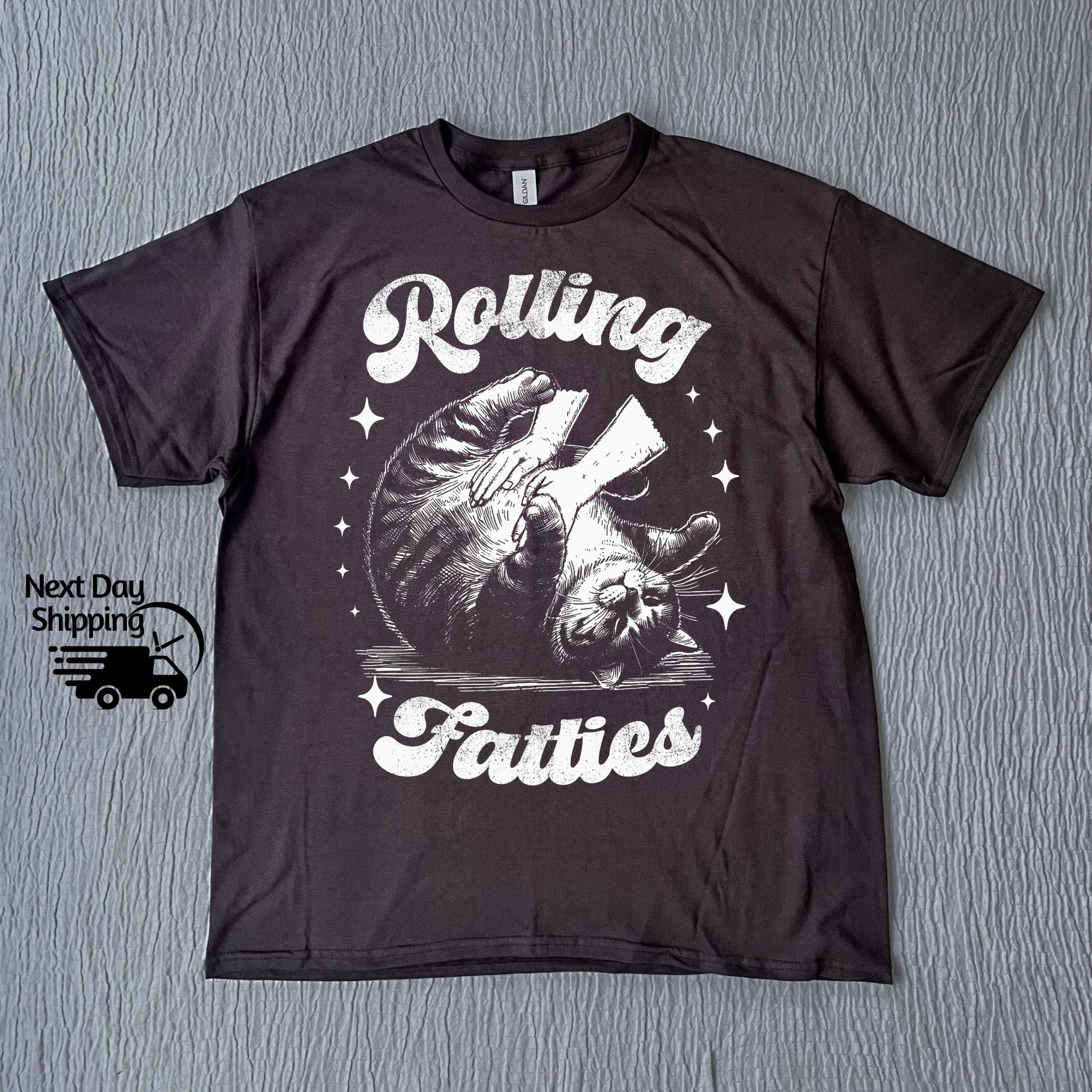 Retro Sarcastic Cat Graphic T-Shirt - Funny 90s Style Tee