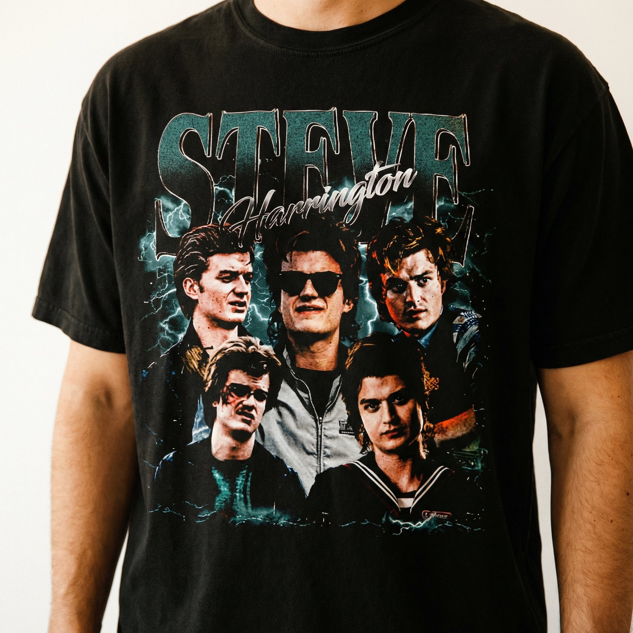 Retro Harrington Bootleg Rap Graphic T-Shirt - 90s Vintage Style Tee