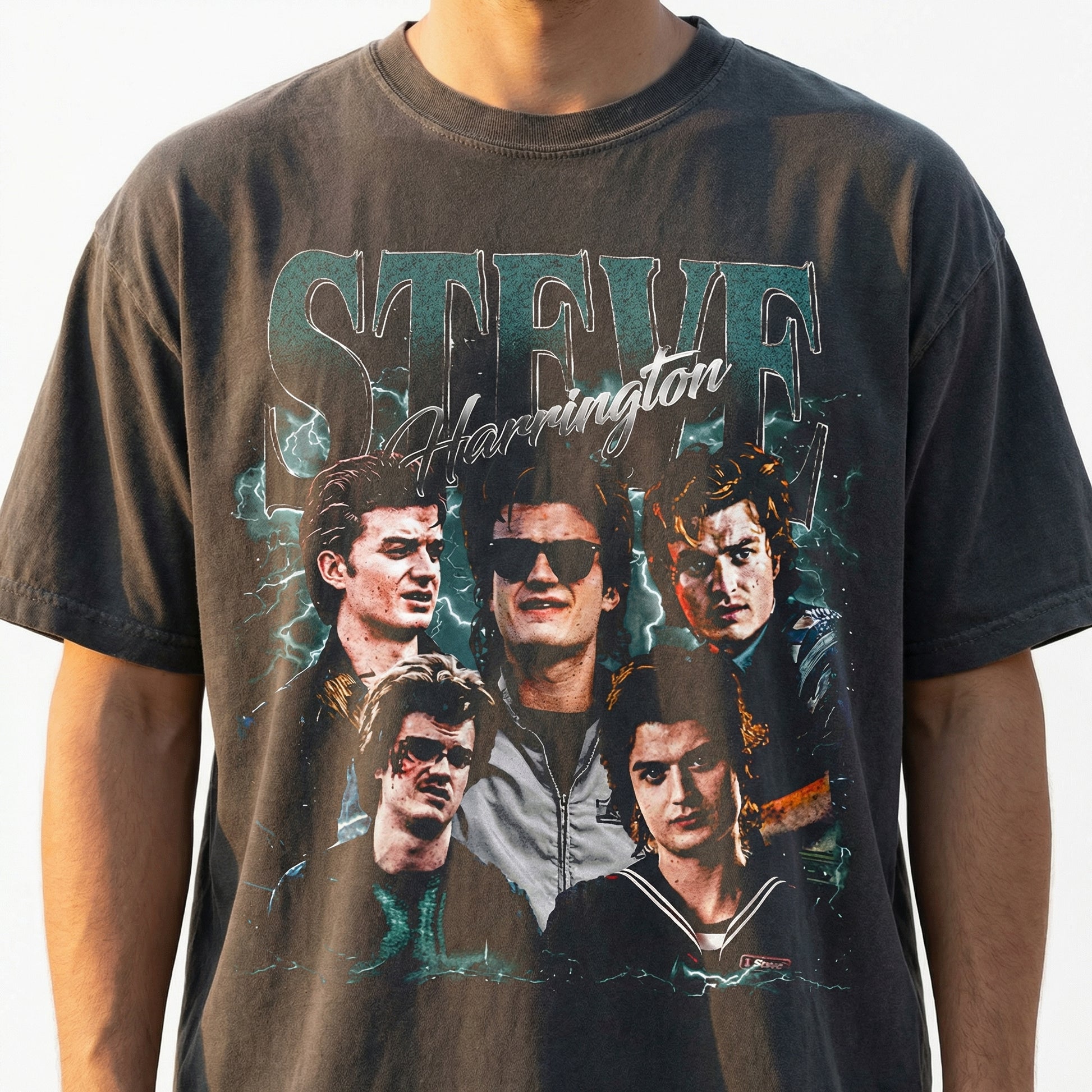 Retro Harrington Bootleg Rap Graphic T-Shirt - 90s Vintage Style Tee
