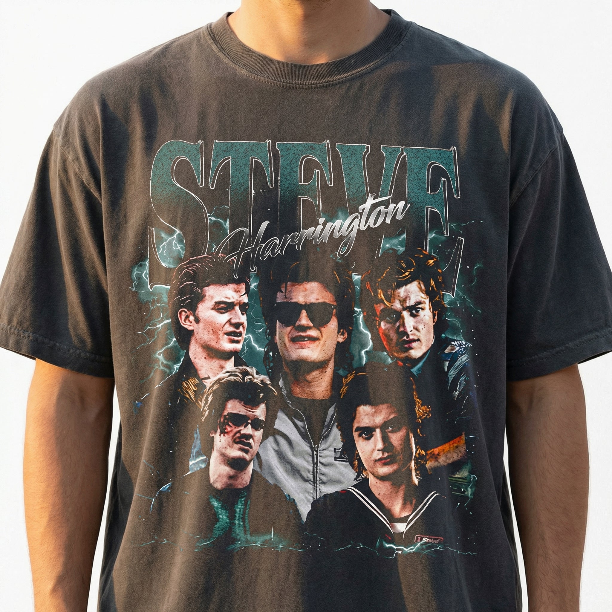 Retro Harrington Bootleg Rap Graphic T-Shirt - 90s Vintage Style Tee