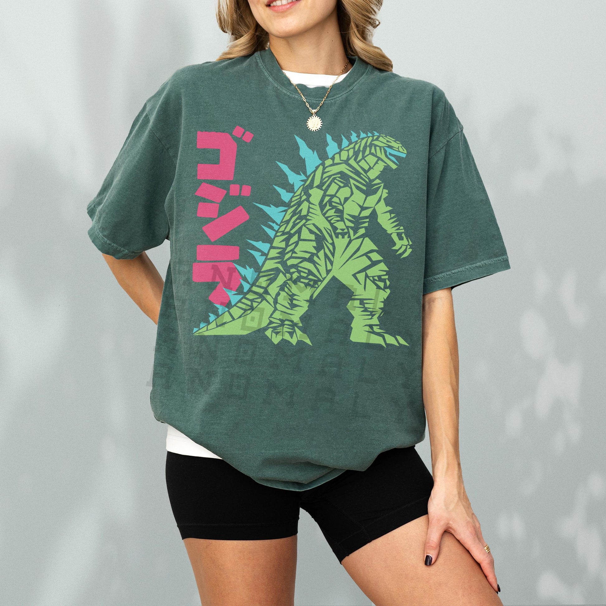 Retro Japanese Monster Movie T-Shirt – Vintage Anime Dinosaur Graphic Tee