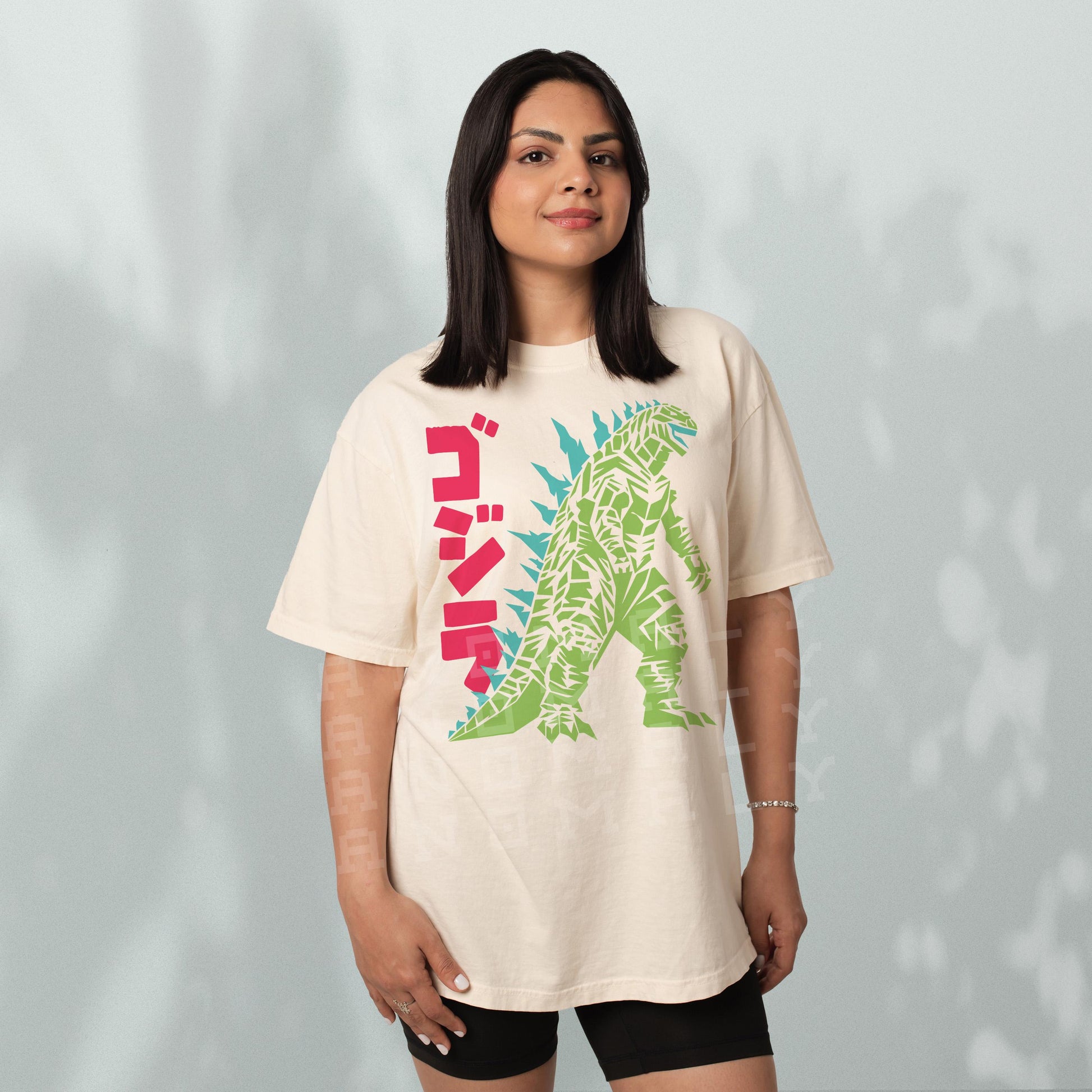 Retro Japanese Monster Movie T-Shirt – Vintage Anime Dinosaur Graphic Tee