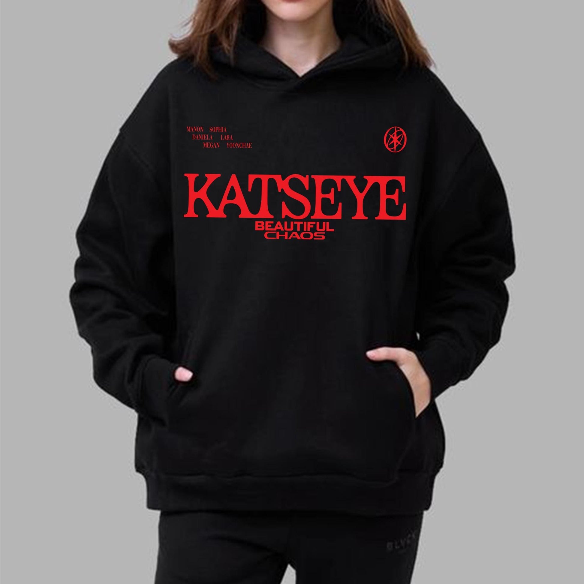Retro Katseye Beautiful Chaos Tracklist Hoodie – K-Pop Inspired Shirt & Tee