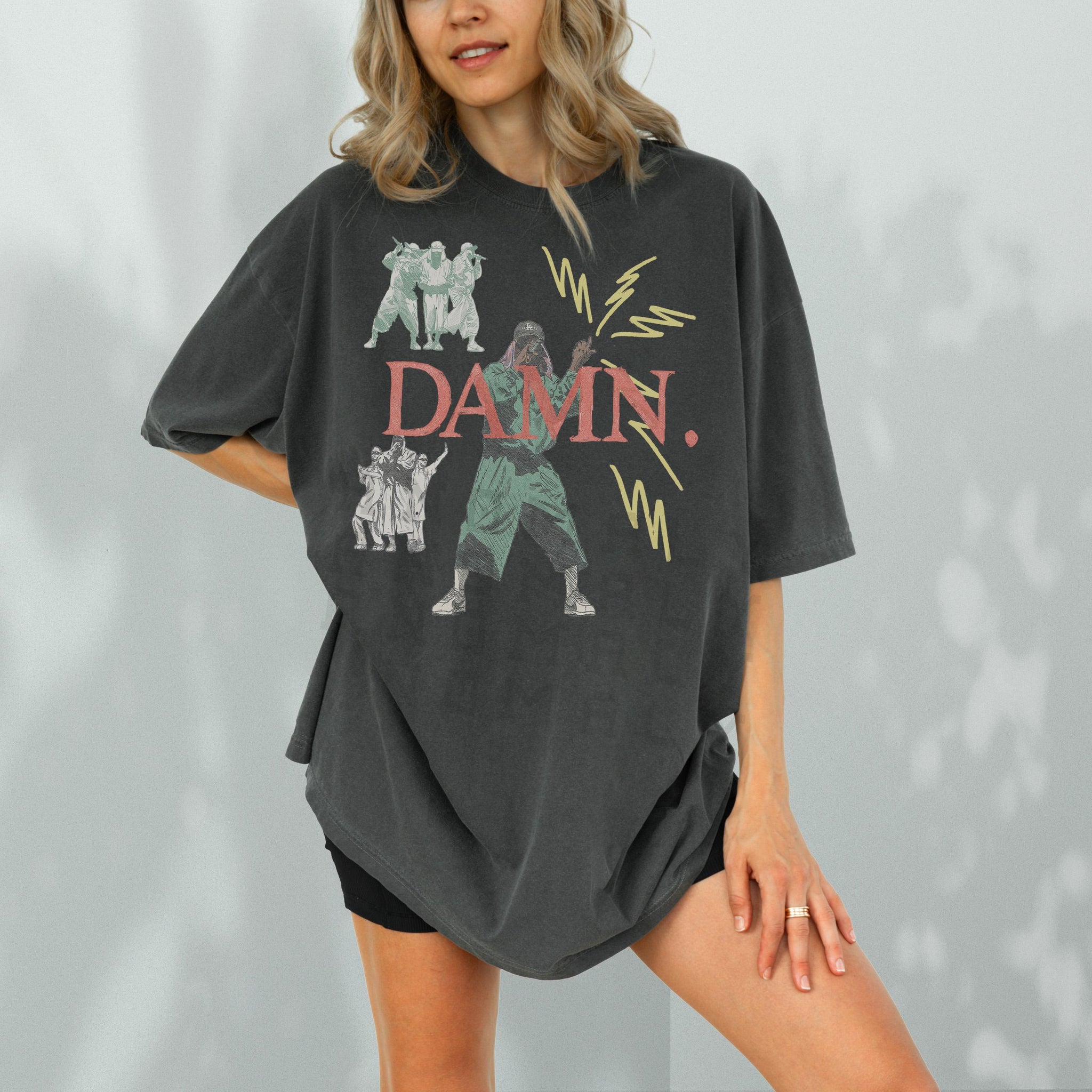 Retro Kendrick Graphic Tee – Streetwear Rap Music Lamar T-Shirt