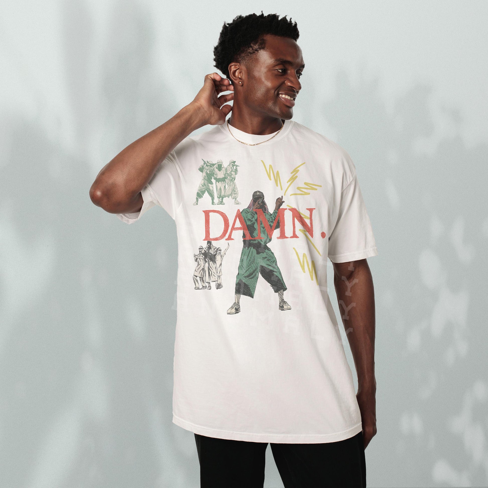 Retro Kendrick Graphic Tee – Streetwear Rap Music Lamar T-Shirt