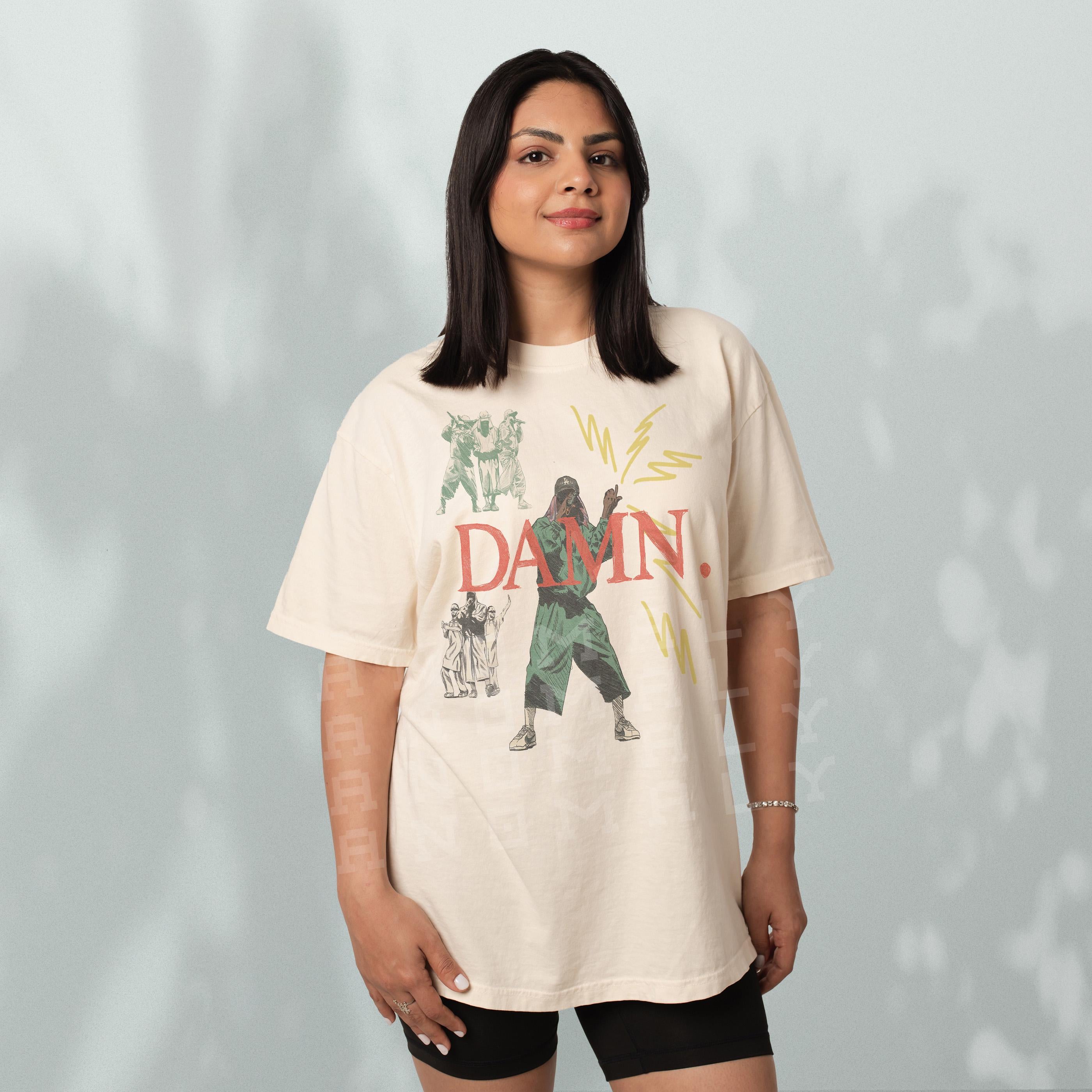 Retro Kendrick Graphic Tee – Streetwear Rap Music Lamar T-Shirt