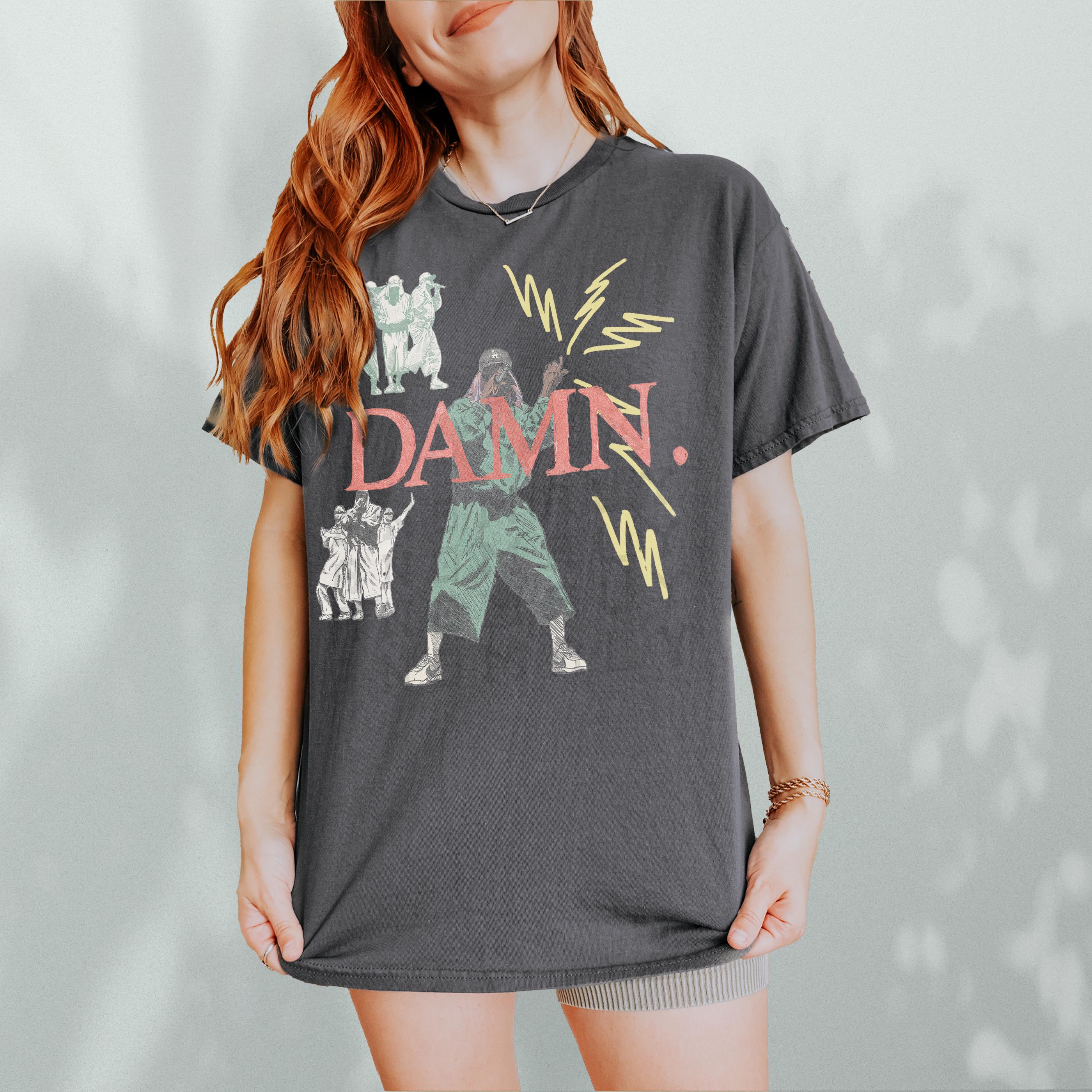 Retro Kendrick Graphic Tee – Streetwear Rap Music Lamar T-Shirt