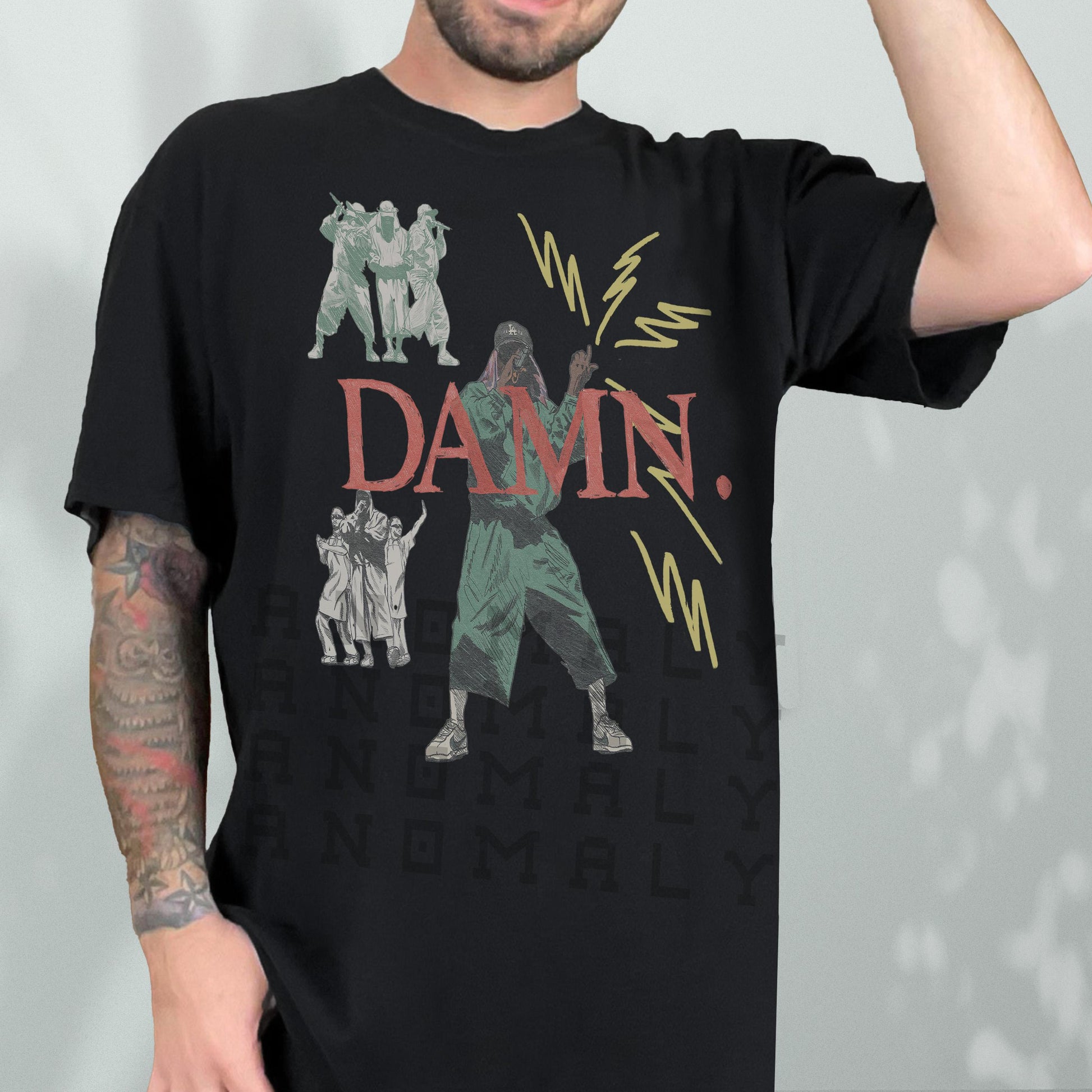 Retro Kendrick Graphic Tee – Streetwear Rap Music Lamar T-Shirt