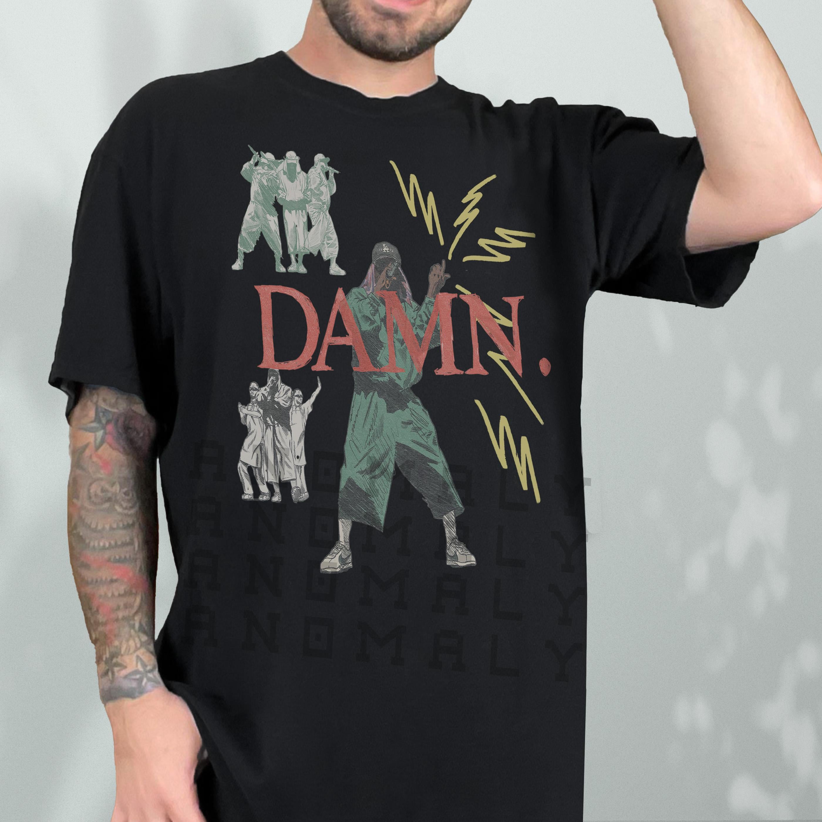 Retro Kendrick Graphic Tee – Streetwear Rap Music Lamar T-Shirt