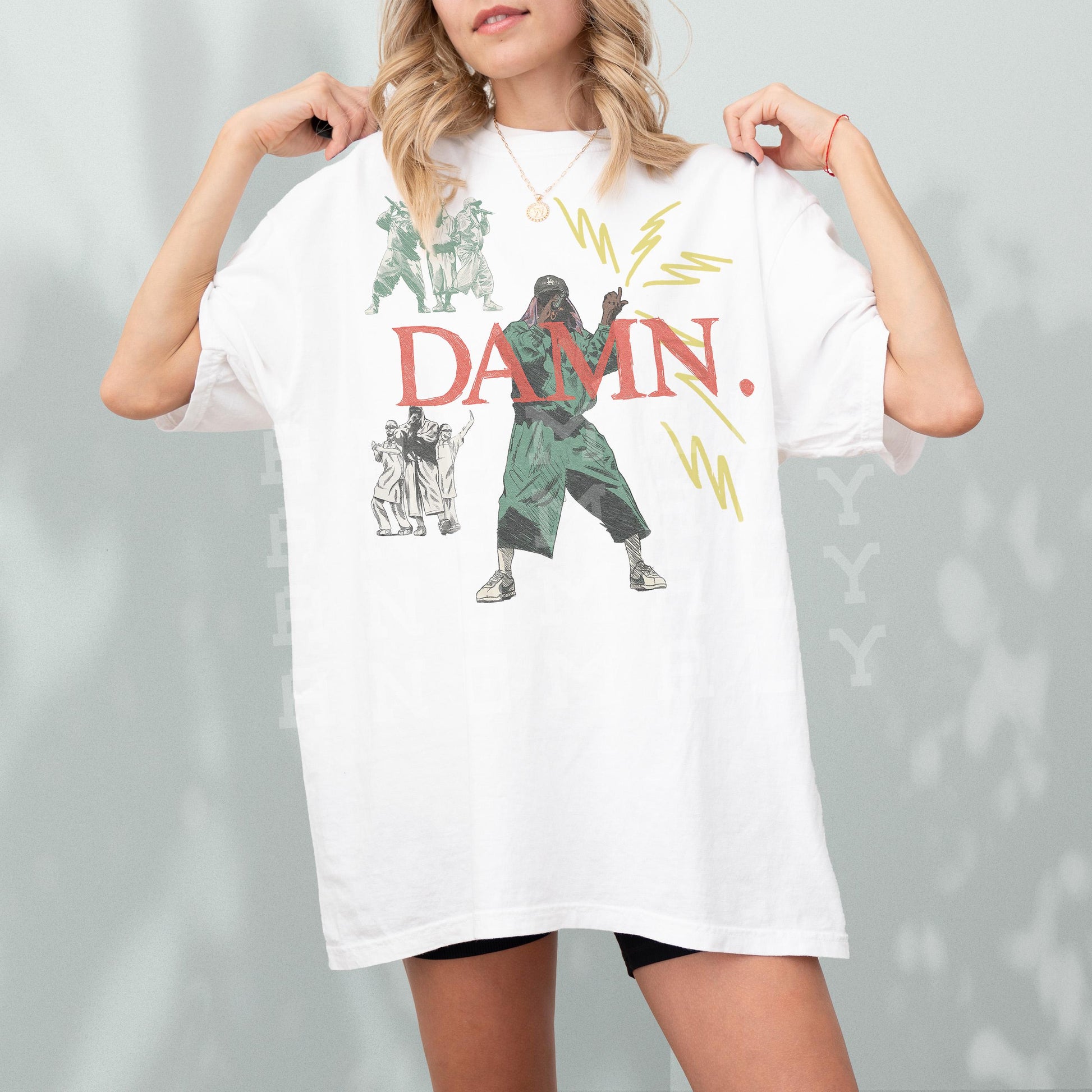 Retro Kendrick Graphic Tee – Streetwear Rap Music Lamar T-Shirt