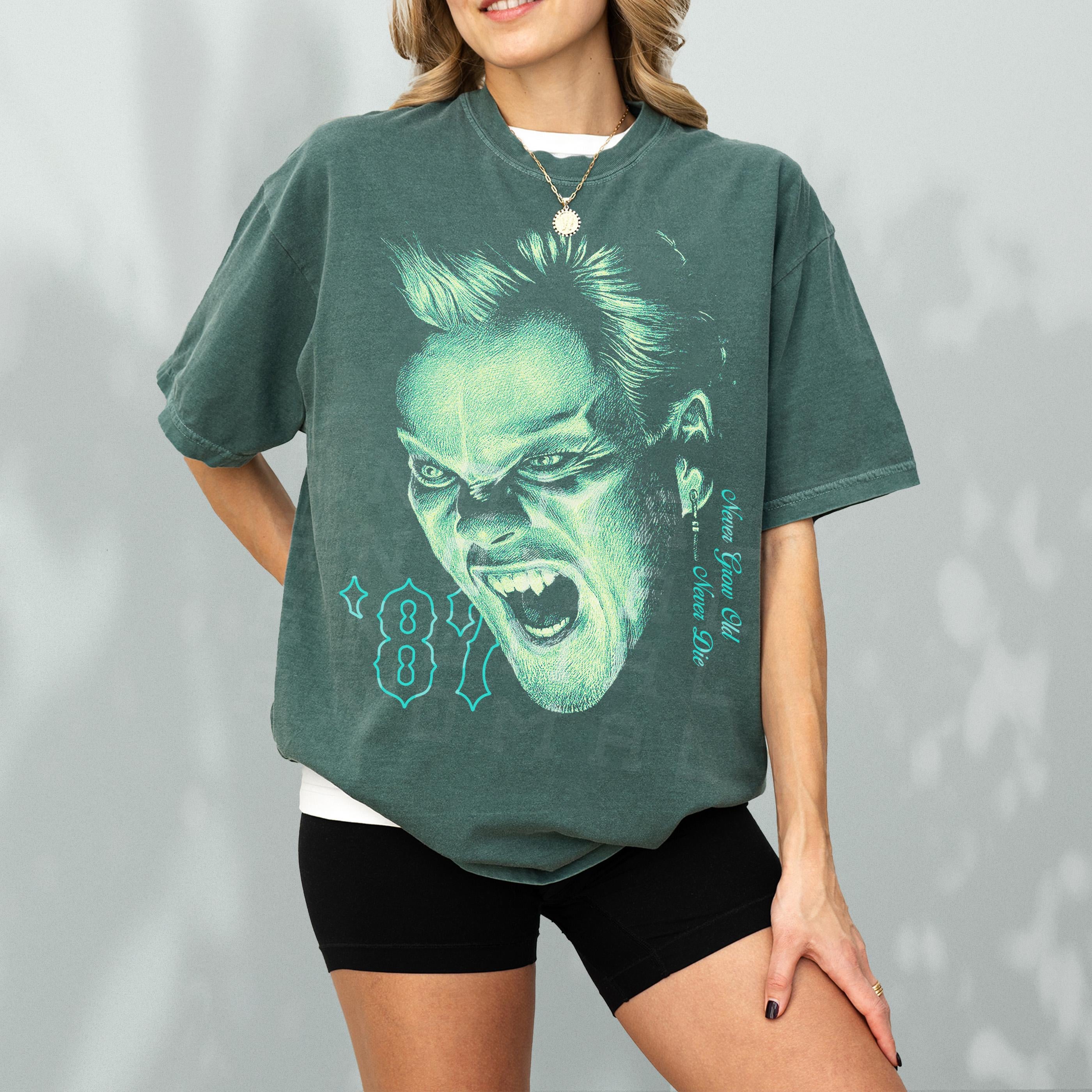 Retro Lost Vampire Movie Graphic Tee – Comfort Colors 80s Horror T-Shirt