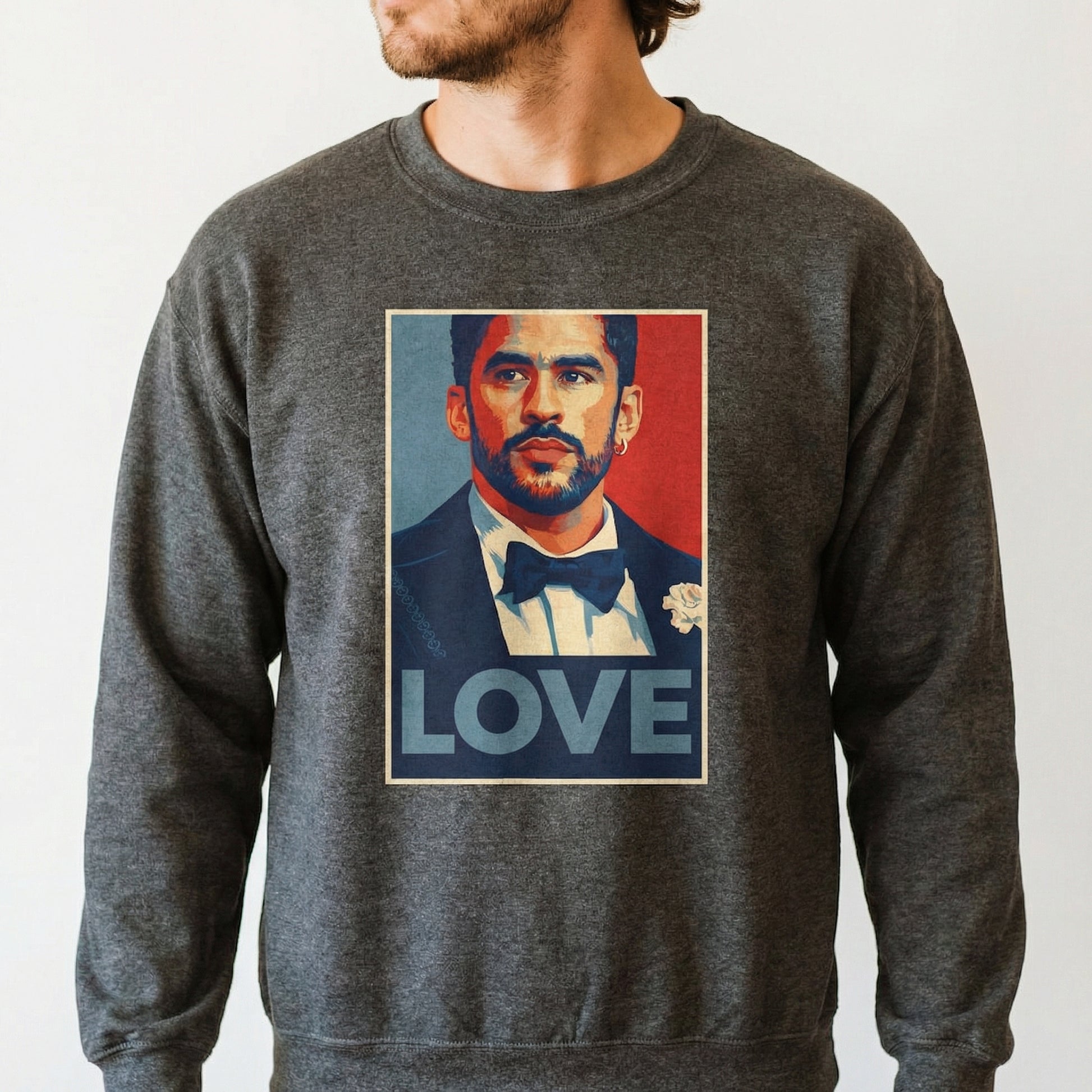 Retro Love Graphic T-Shirt – Vintage Benito Pop Art Inspired Tee