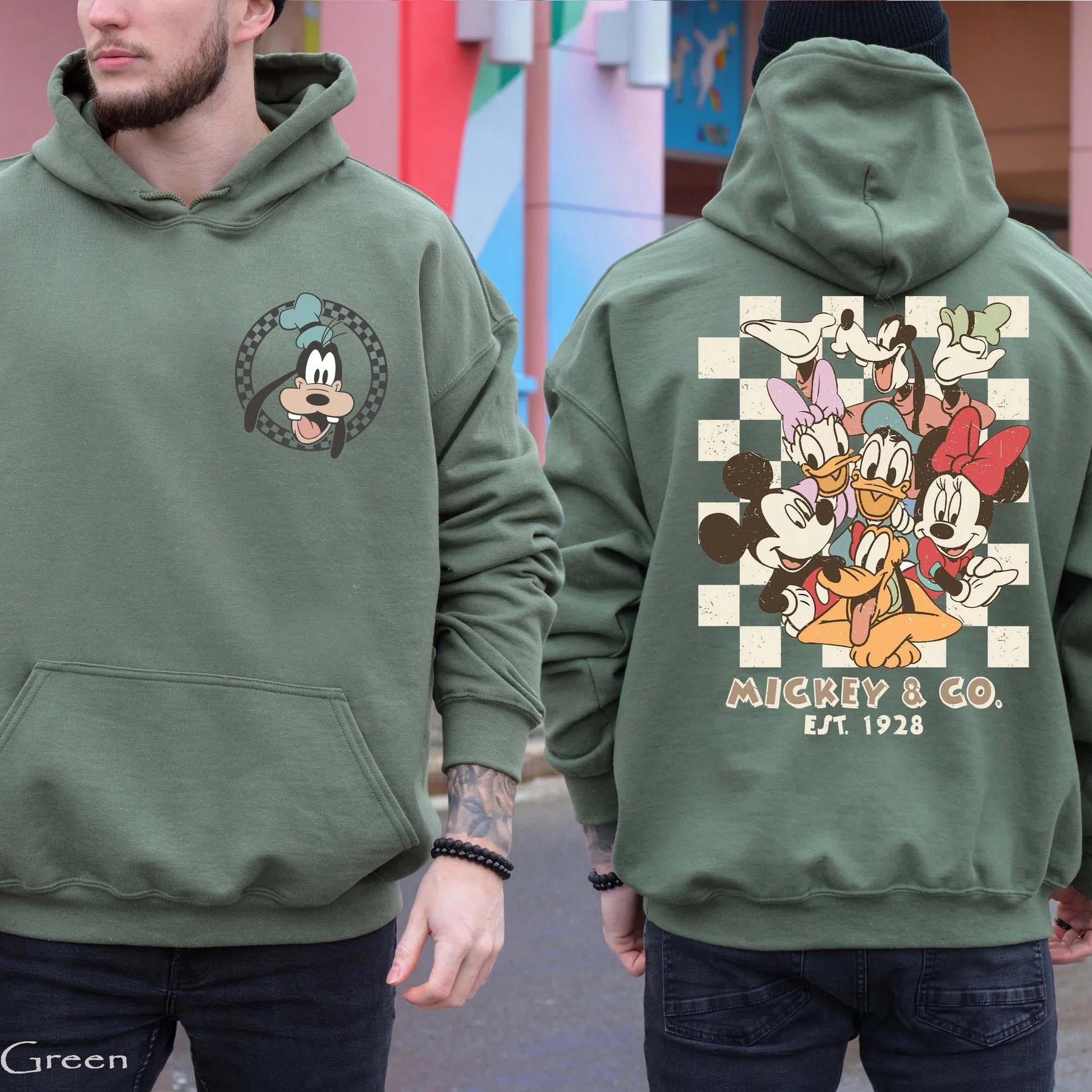 Retro Mouse & Co Inspired 1928 Sweatshirt – Vintage Family Matching Shirt
