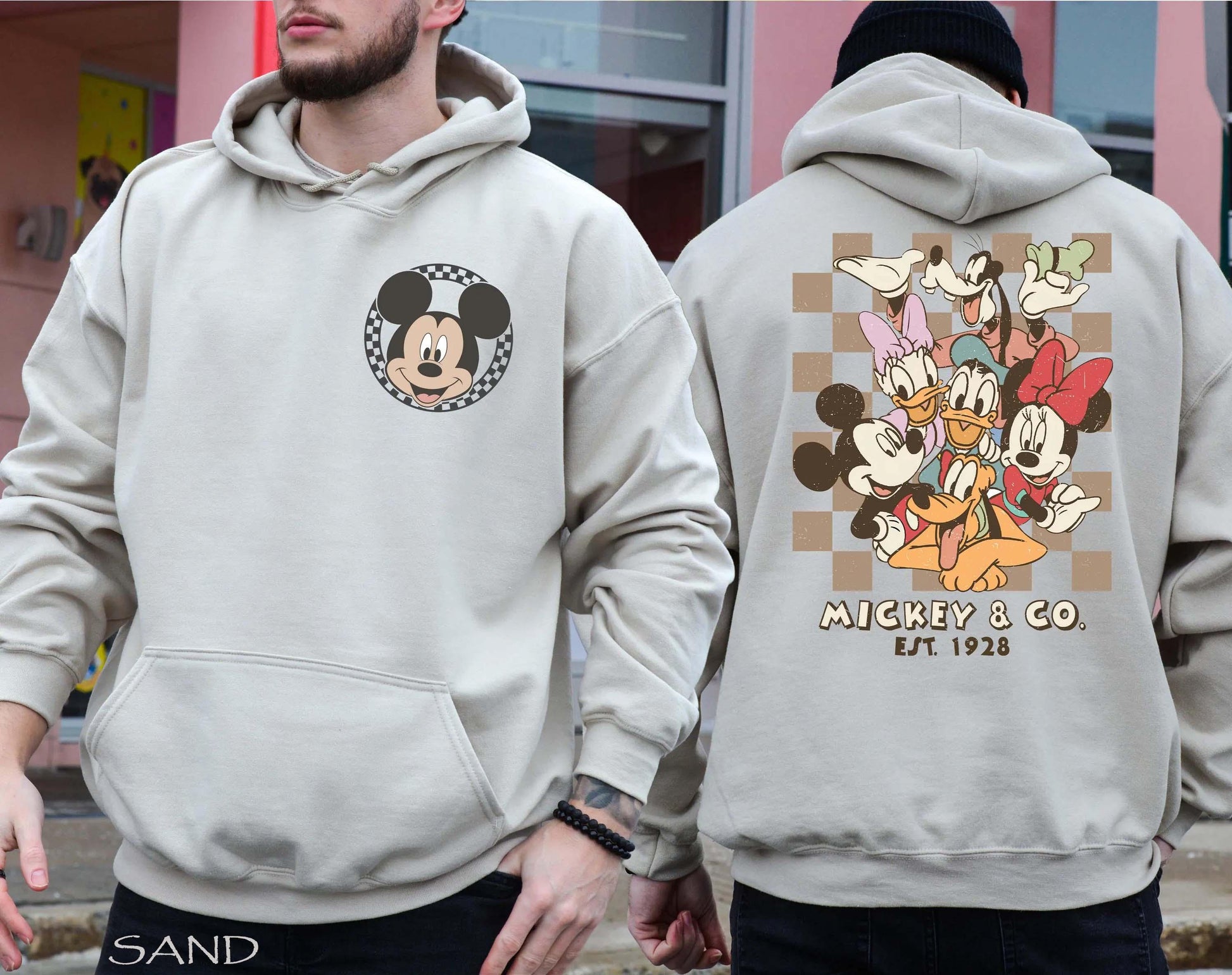 Retro Mouse & Co Inspired 1928 Sweatshirt – Vintage Family Matching Shirt