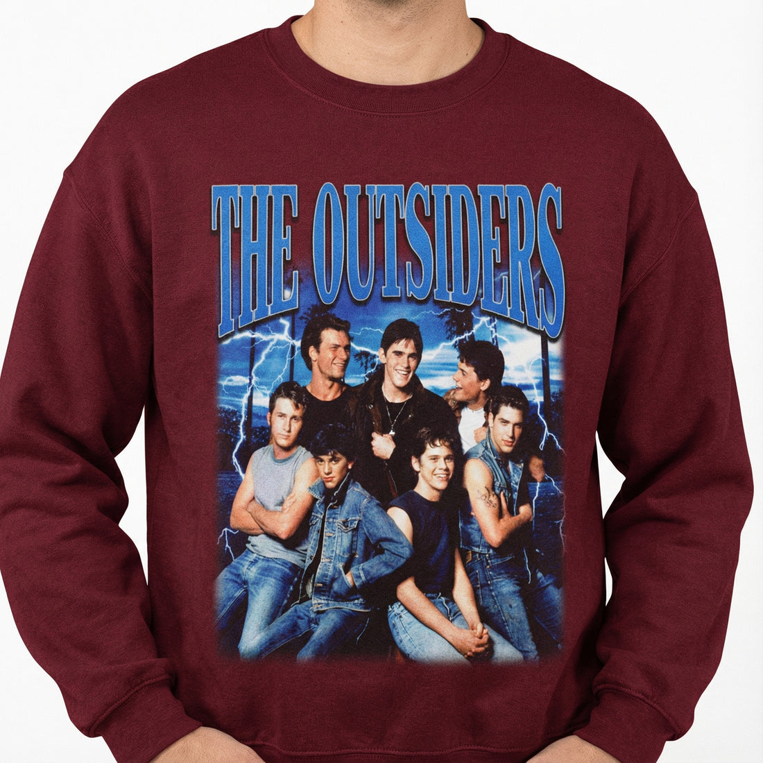 Retro Outsiders Style Graphic T-Shirt – Vintage Youth Aesthetic Tee