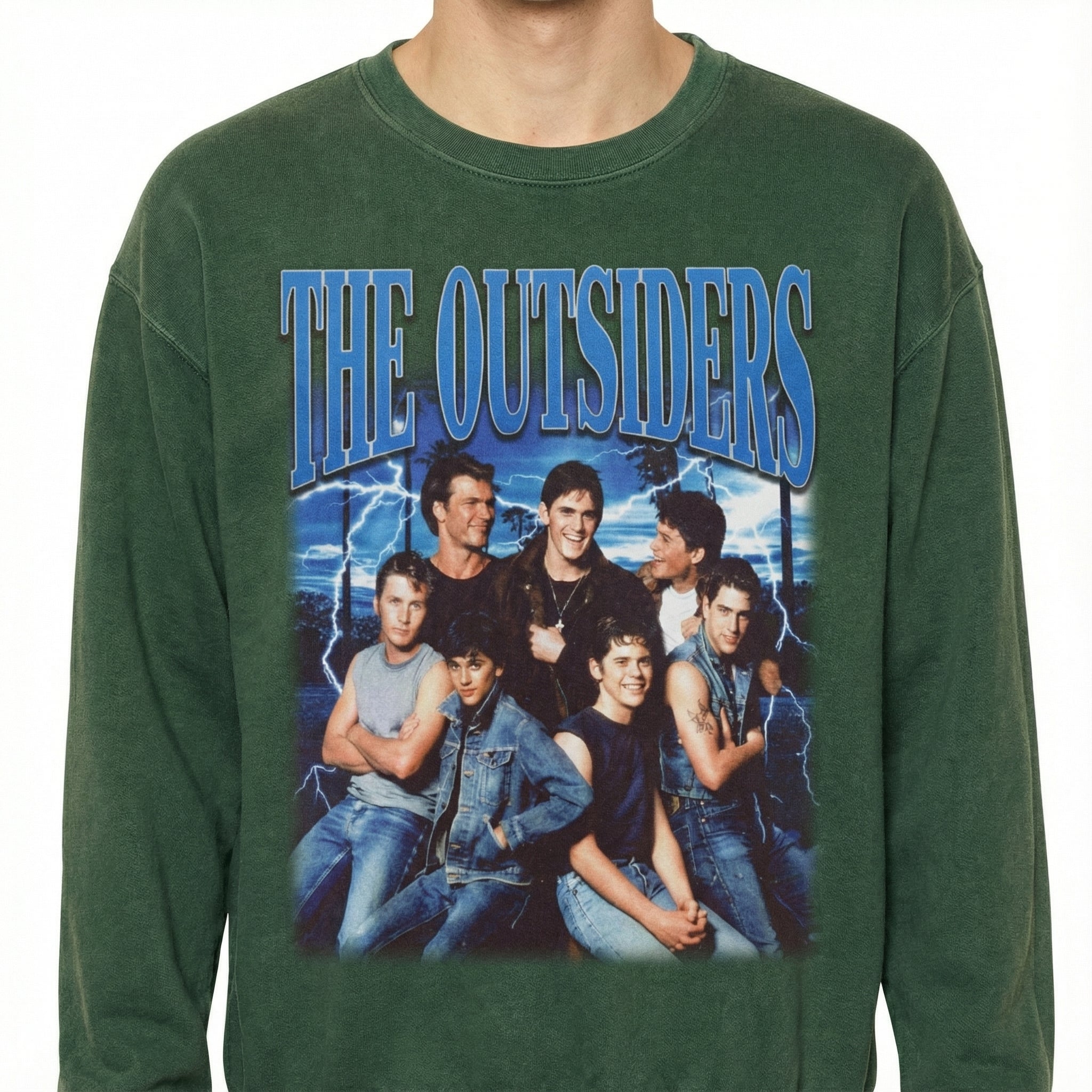 Retro Outsiders Style Graphic T-Shirt – Vintage Youth Aesthetic Tee