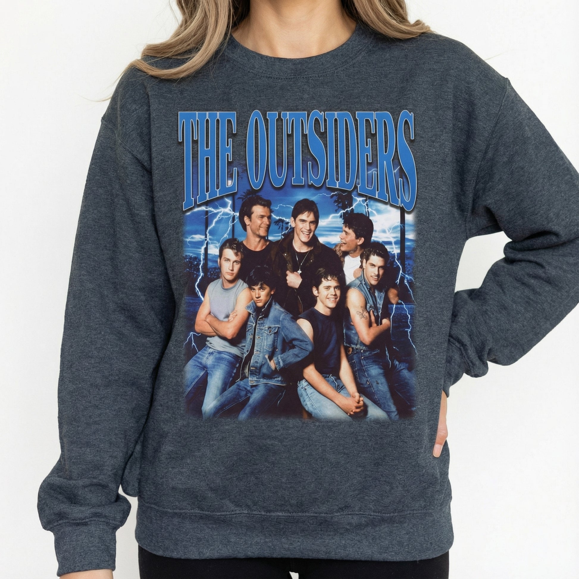 Retro Outsiders Style Graphic T-Shirt – Vintage Youth Aesthetic Tee