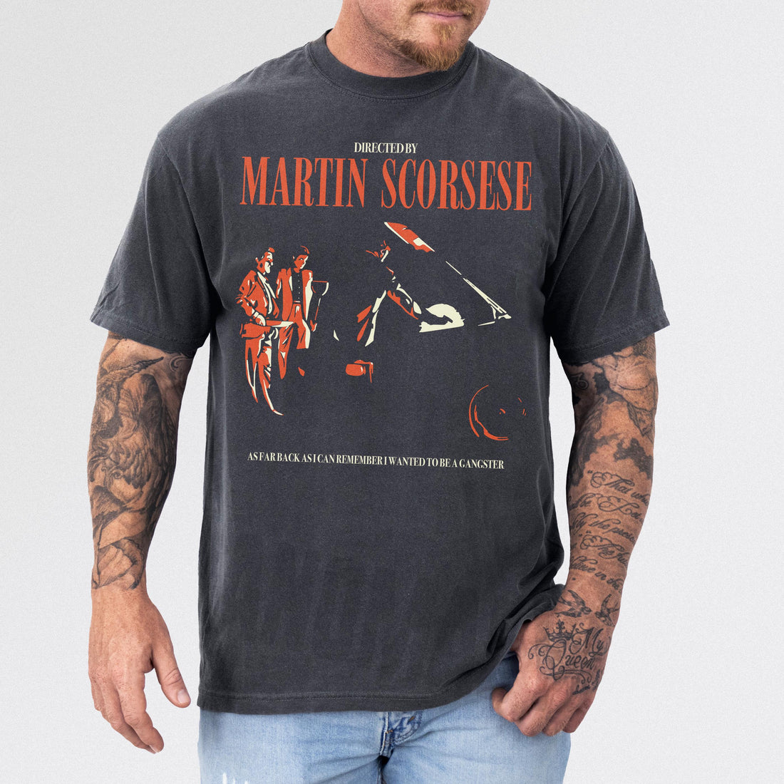 Retro Scorsese Movie T-Shirt – 90s Gangster Film Graphic Tee