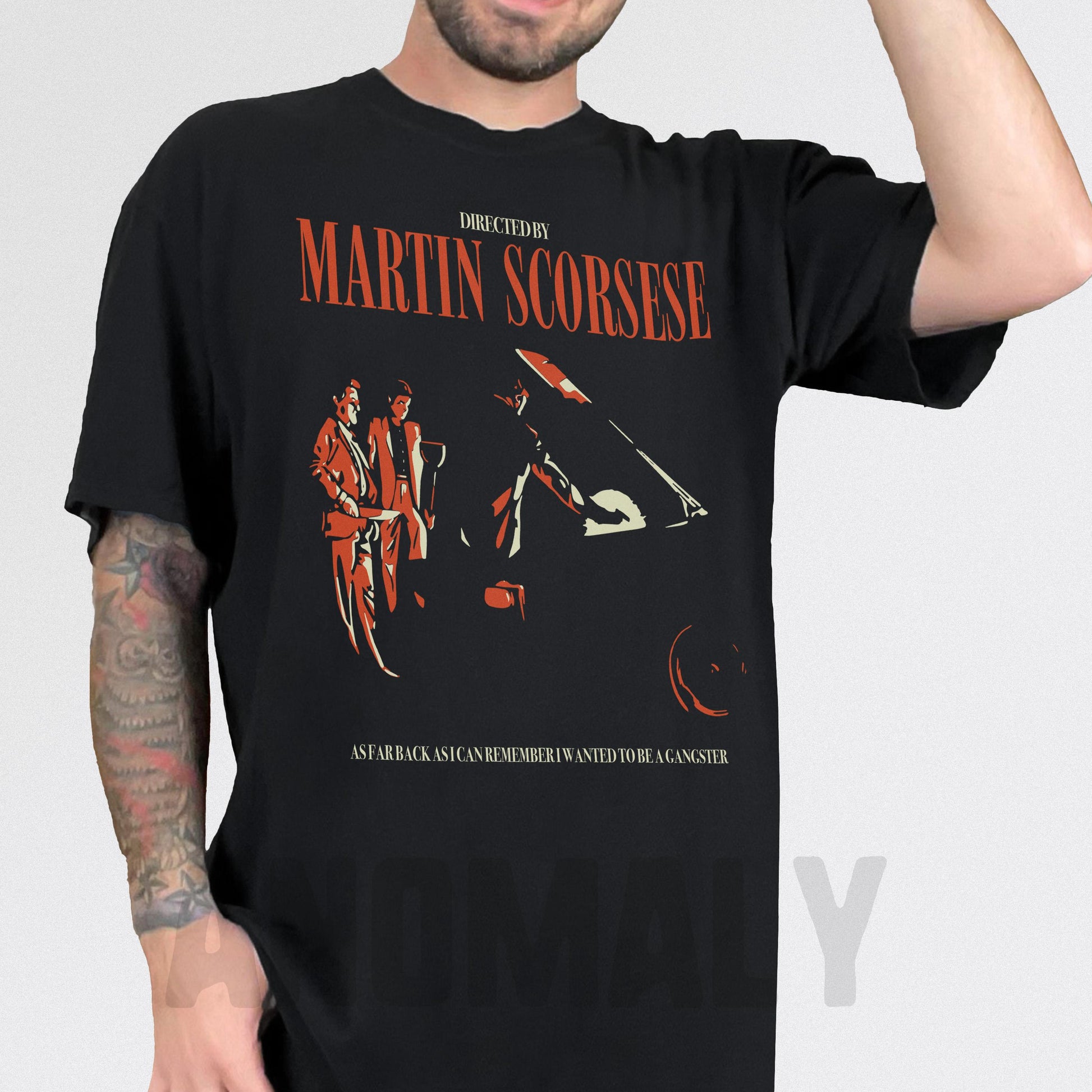 Retro Scorsese Movie T-Shirt – 90s Gangster Film Graphic Tee
