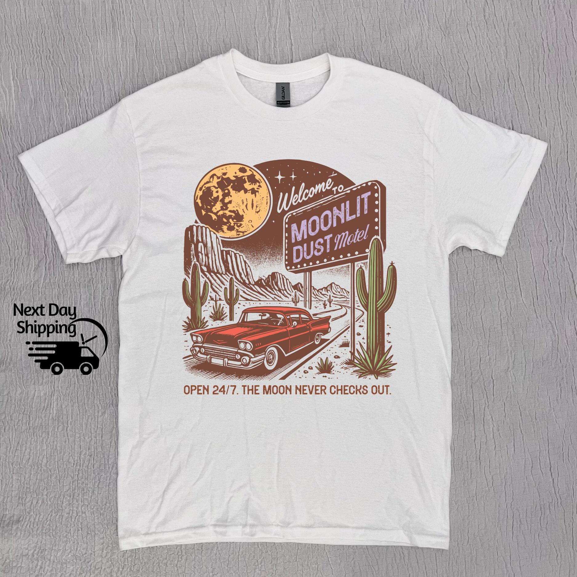 Retro Summer Desert Graphic T-Shirt - Vintage 90s Western Style Tee
