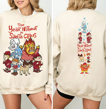 Retro The Year Without a Santa Sweatshirt Vintage Christmas Movie Sweater Holiday Shirt
