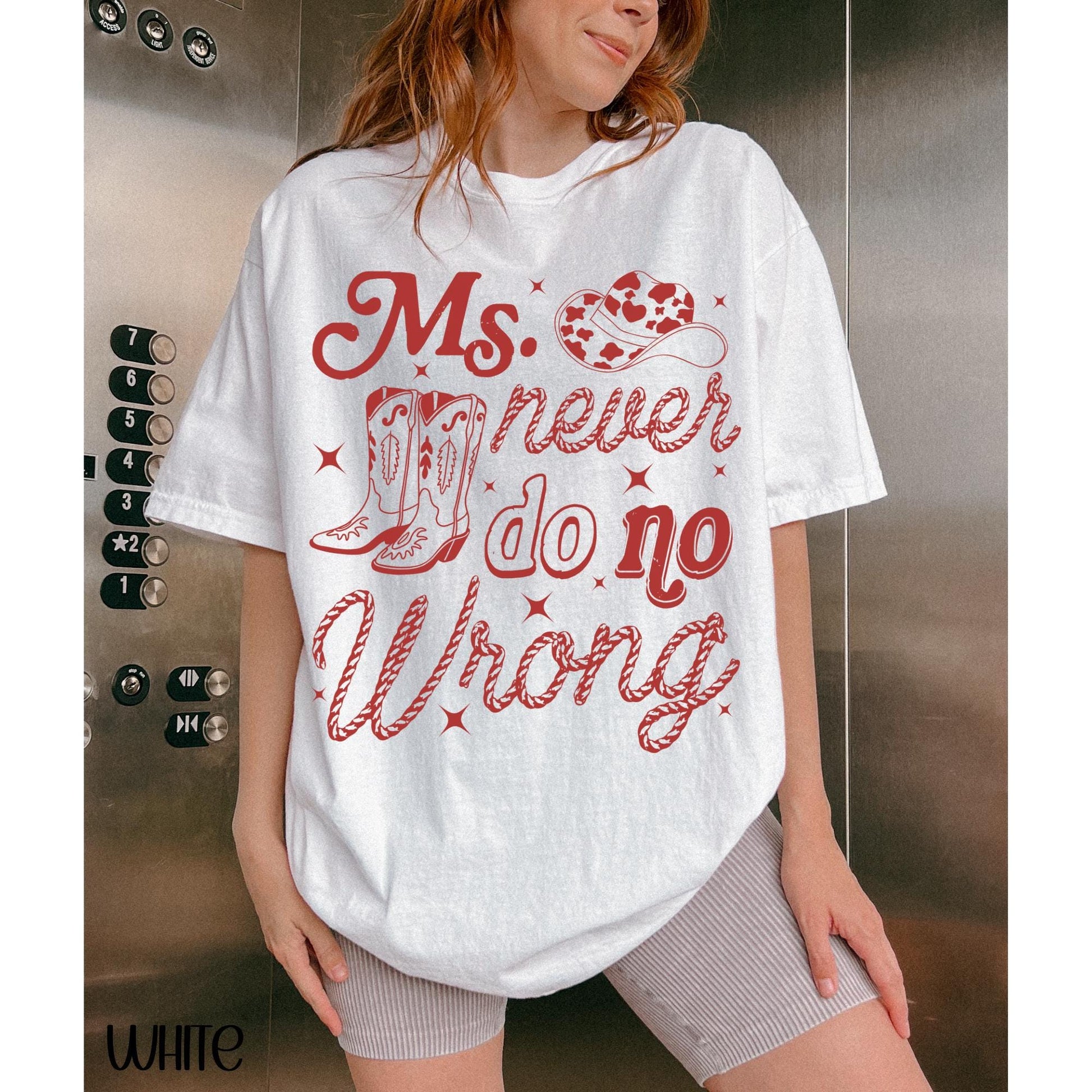 Retro Wallen Cowgirl T-Shirt – Never Do No Wrong Country Concert Tee