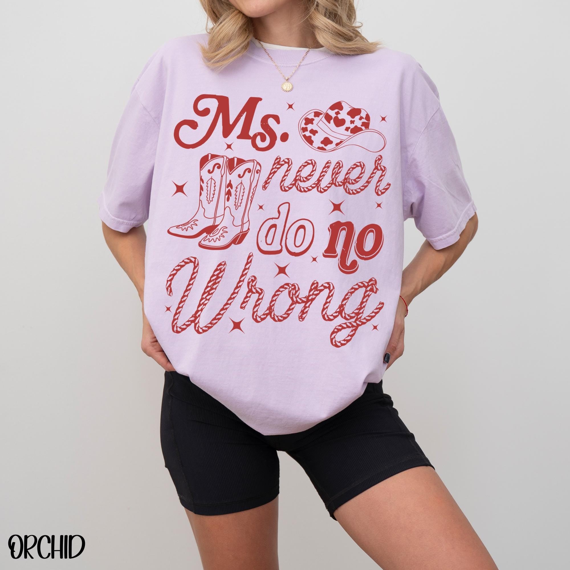 Retro Wallen Cowgirl T-Shirt – Never Do No Wrong Country Concert Tee