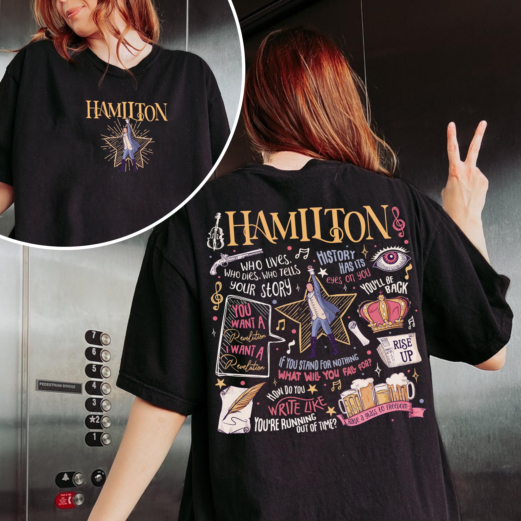 Revolutionary Hamilton Musical Quote Sweatshirt – American History Theater Fan Gift