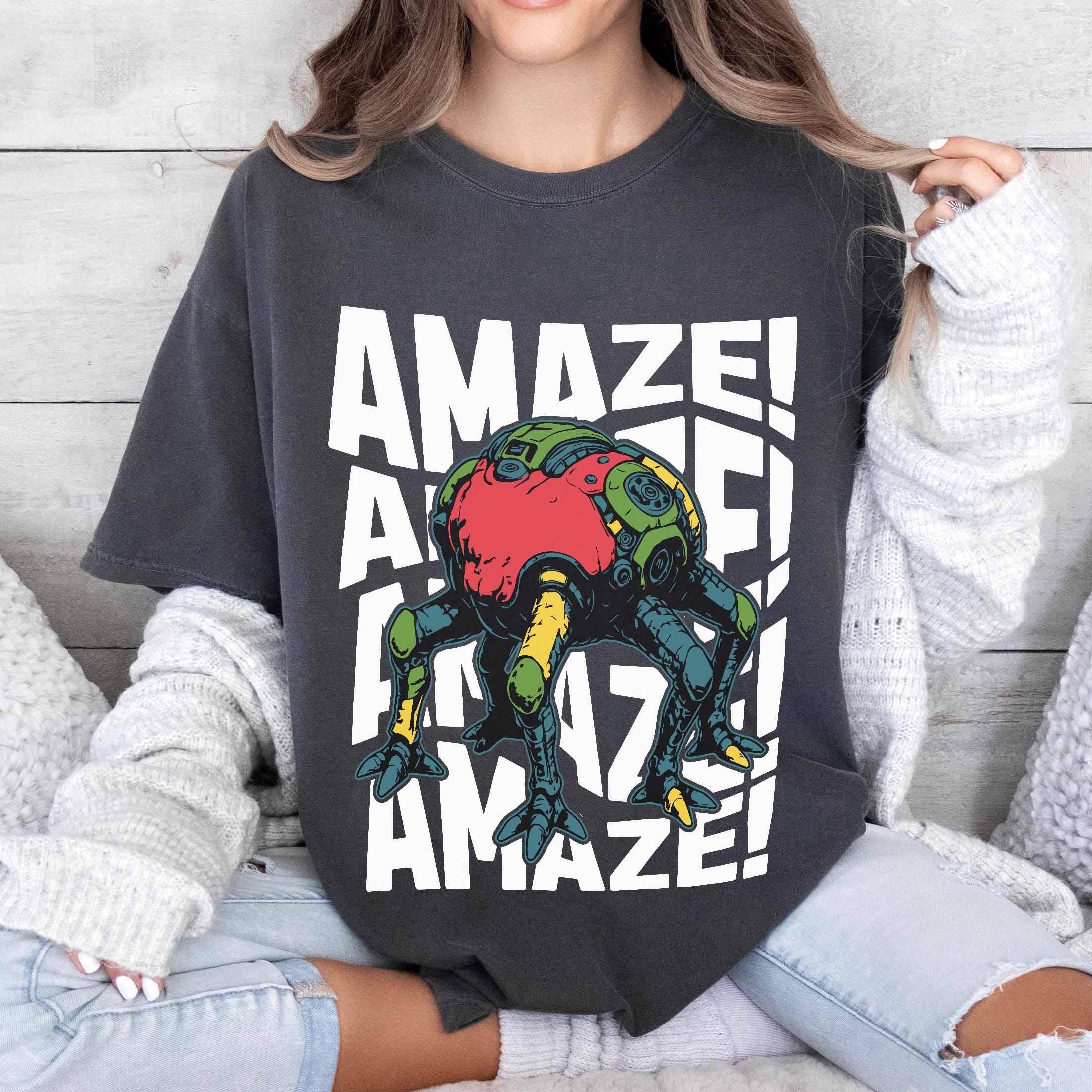 Rocky Amaze Graphic Tee – Project Hail Mary Inspired Shirt – Vintage Book Lover T Shirt
