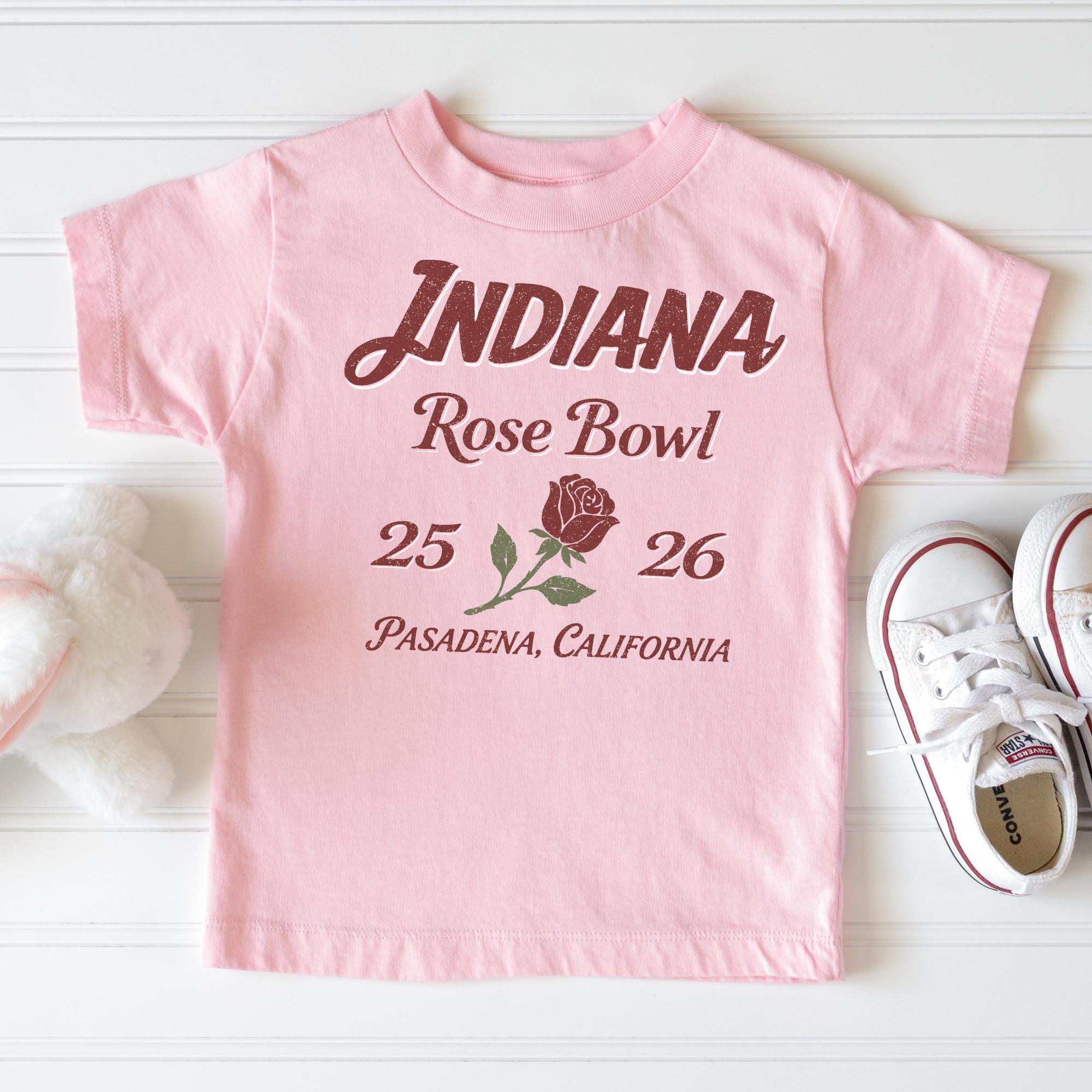 Rose Bowl Inspired Indiana Sweatshirt or T-Shirt – College Football Fan Apparel