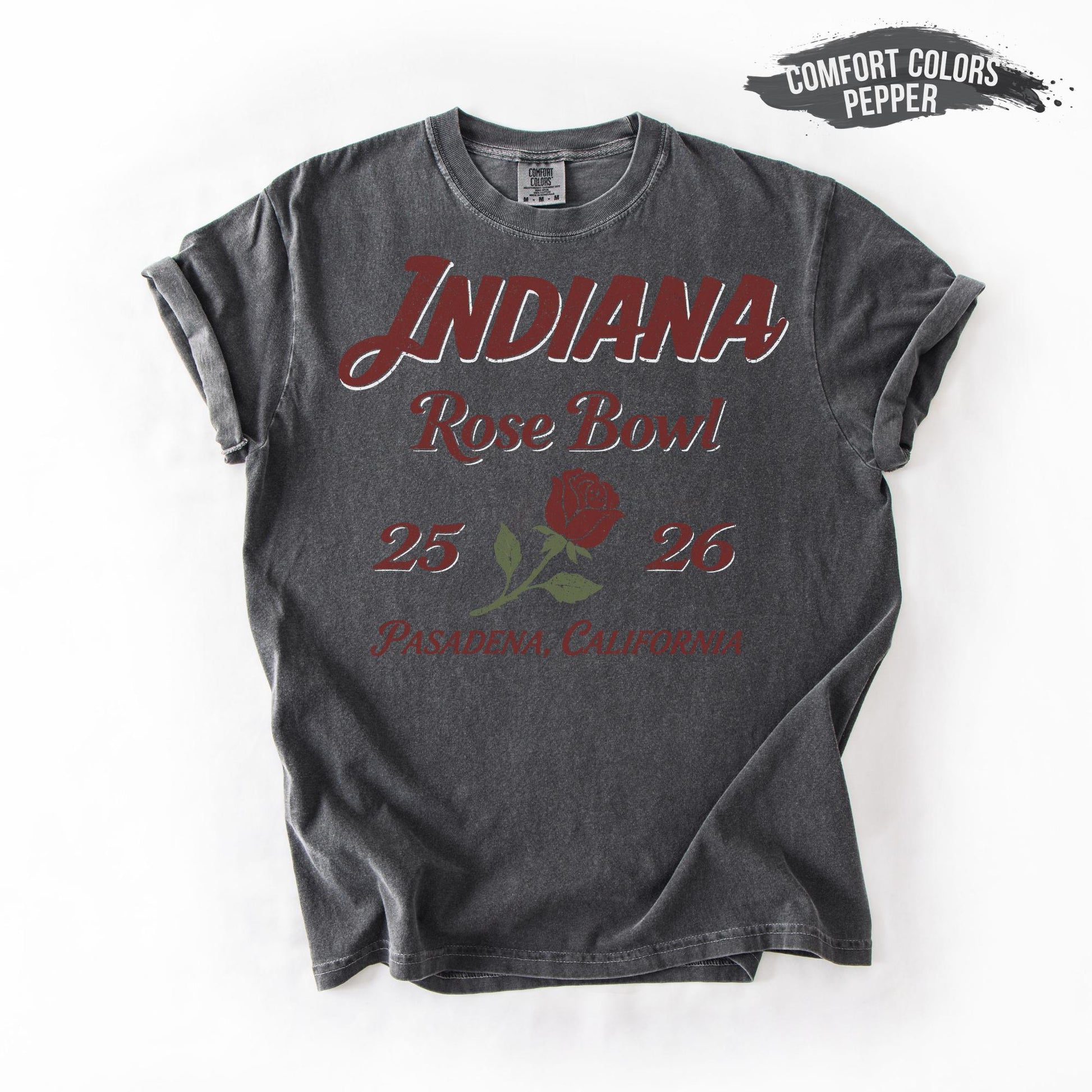 Rose Bowl Inspired Indiana Sweatshirt or T-Shirt – College Football Fan Apparel