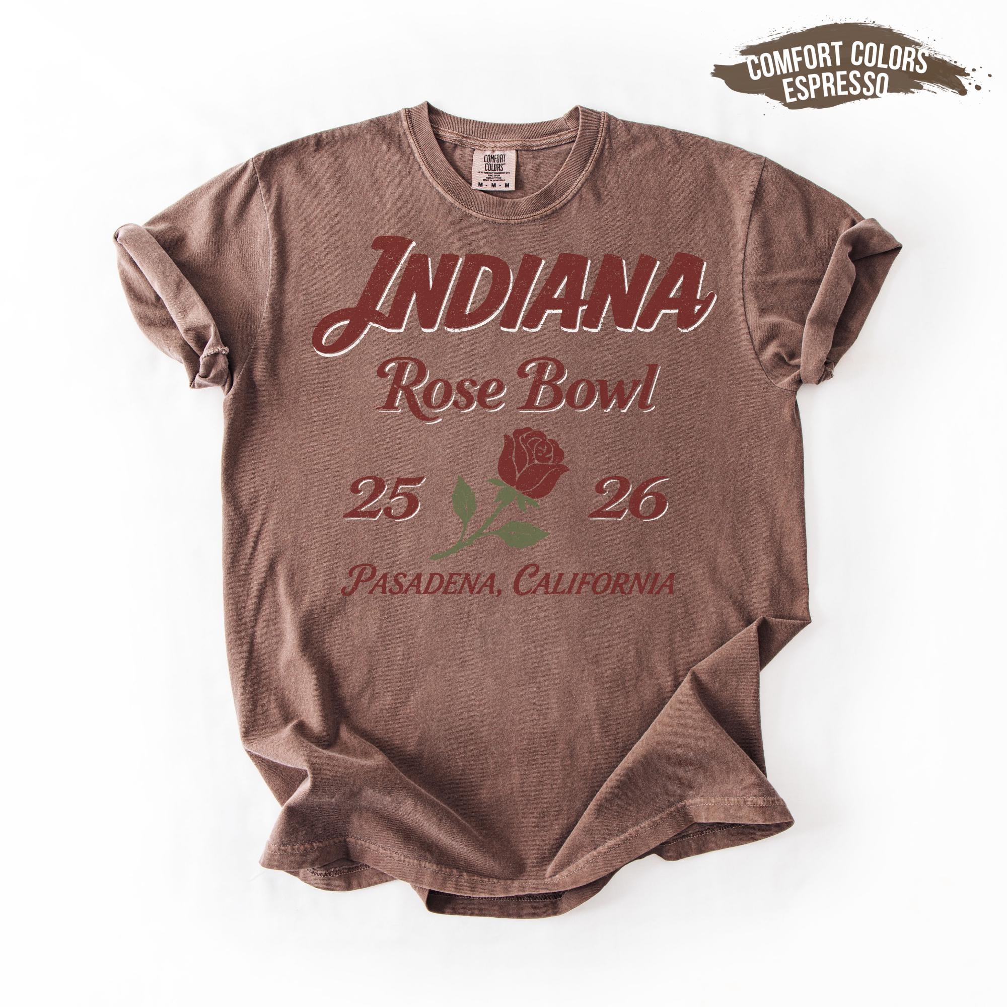 Rose Bowl Inspired Indiana Sweatshirt or T-Shirt – College Football Fan Apparel