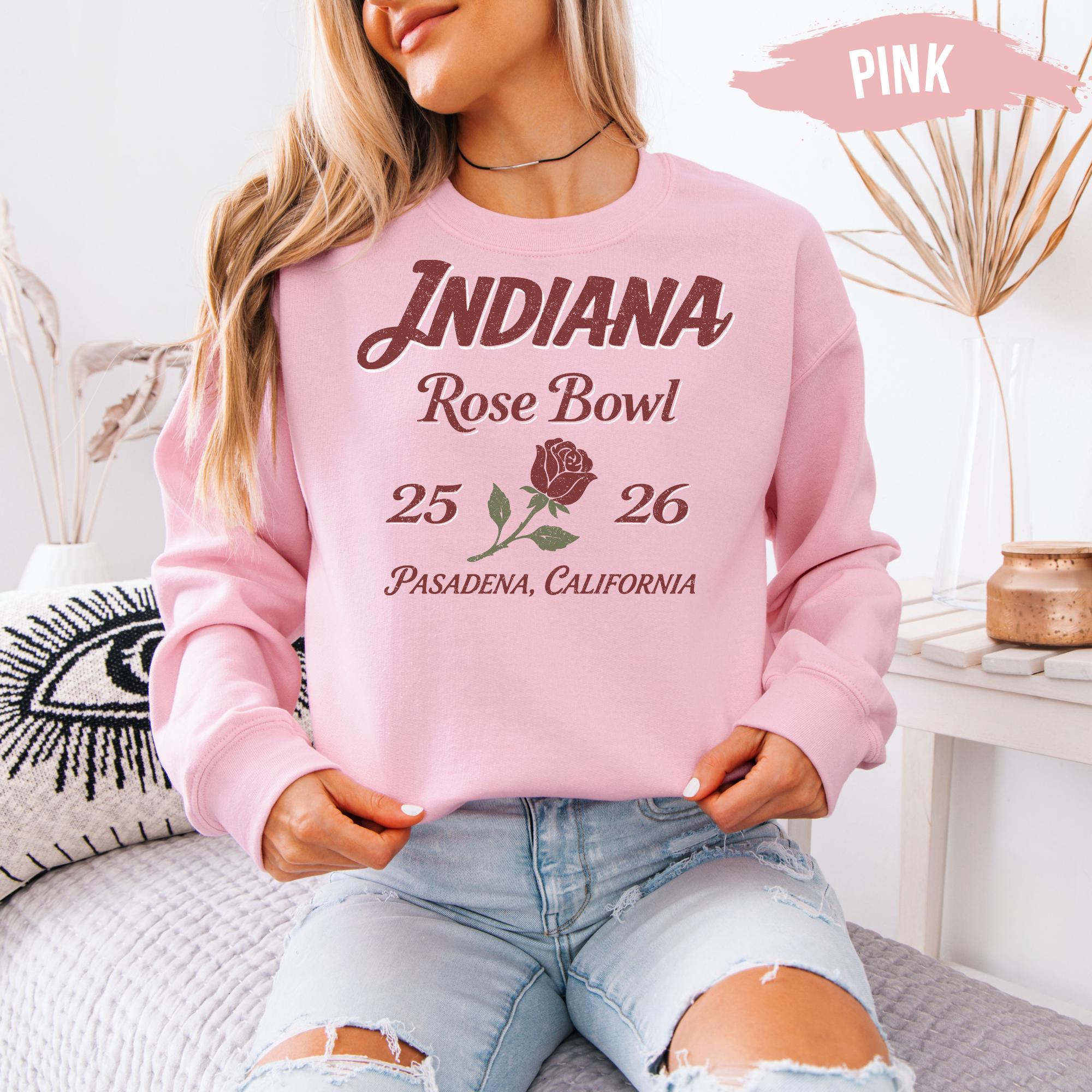 Rose Bowl Inspired Indiana Sweatshirt or T-Shirt – College Football Fan Apparel