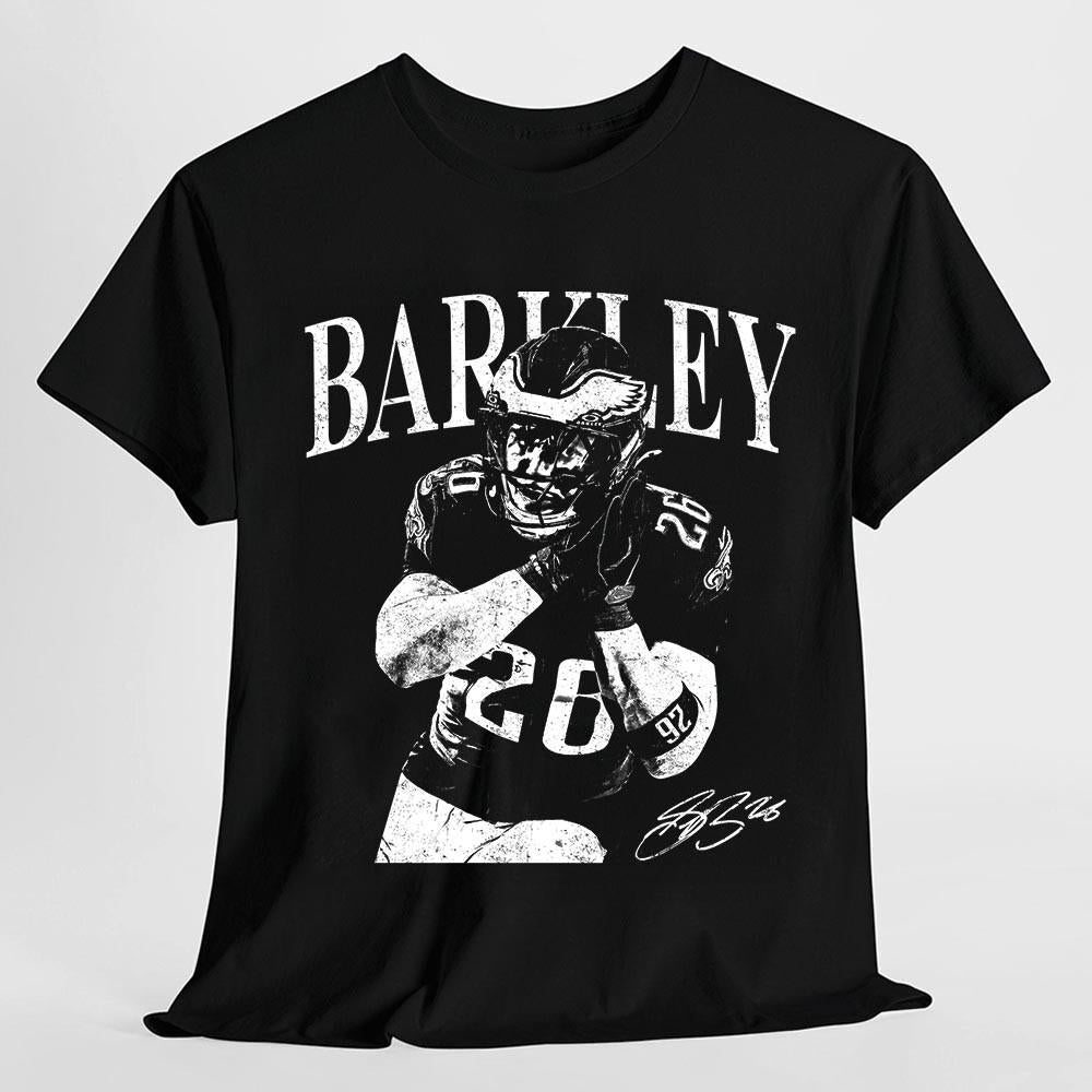 Saquon Barkley Vintage T-Shirt – Philadelphia Football Retro Game Day Tee