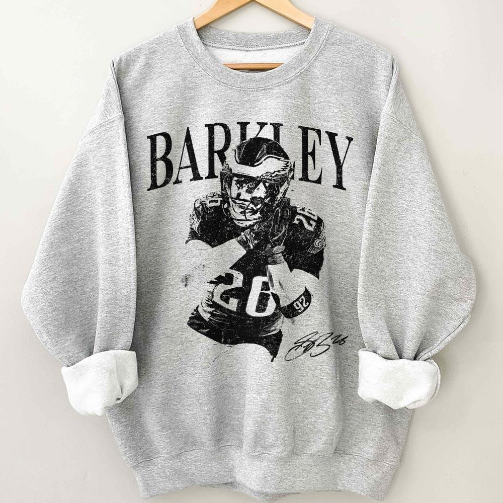 Saquon Barkley Vintage T-Shirt – Philadelphia Football Retro Game Day Tee