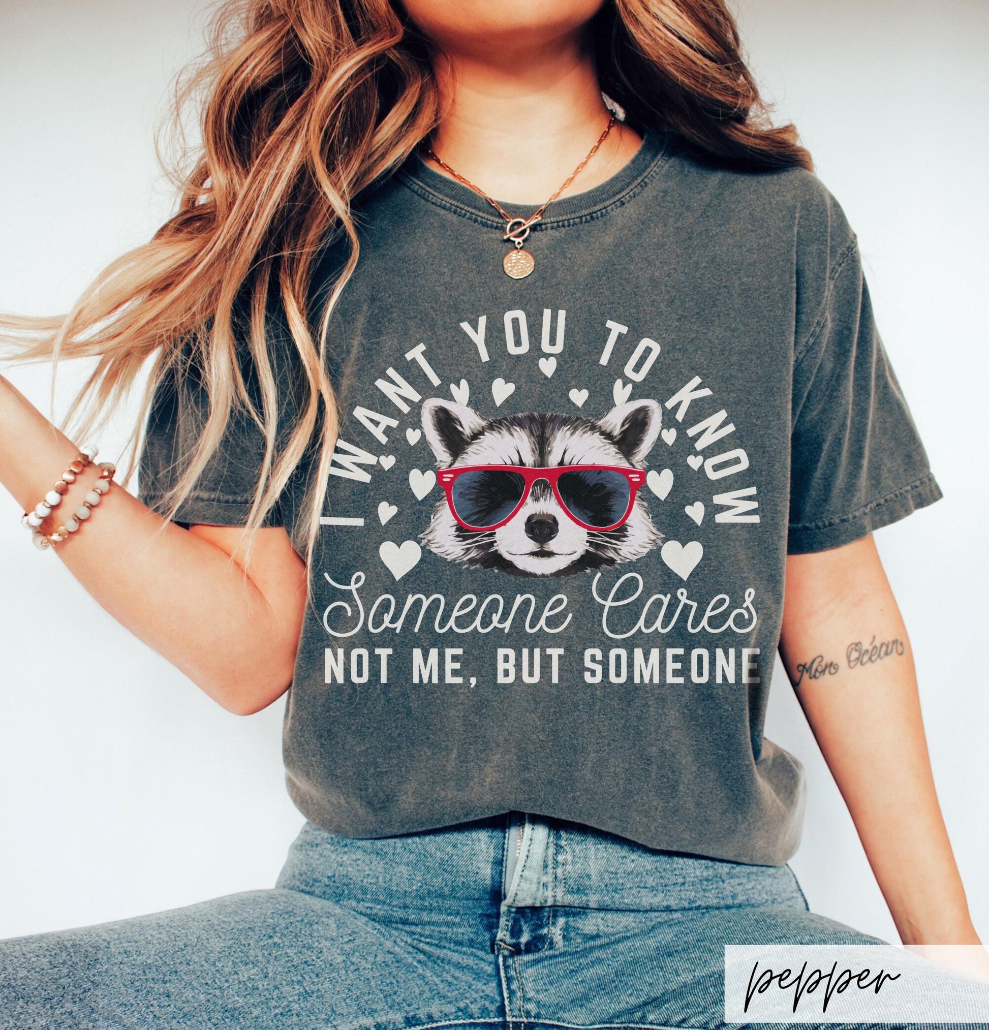 Sarcastic Raccoon Valentine’s Day T-Shirt – Funny Love Graphic Tee