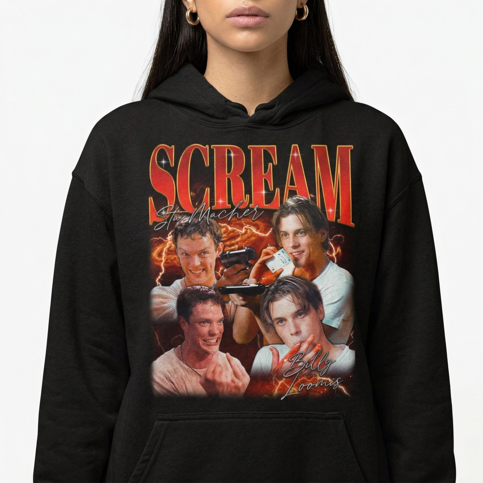 Scream Movie Billy & Stu T-Shirt – Horror Film Graphic Tee