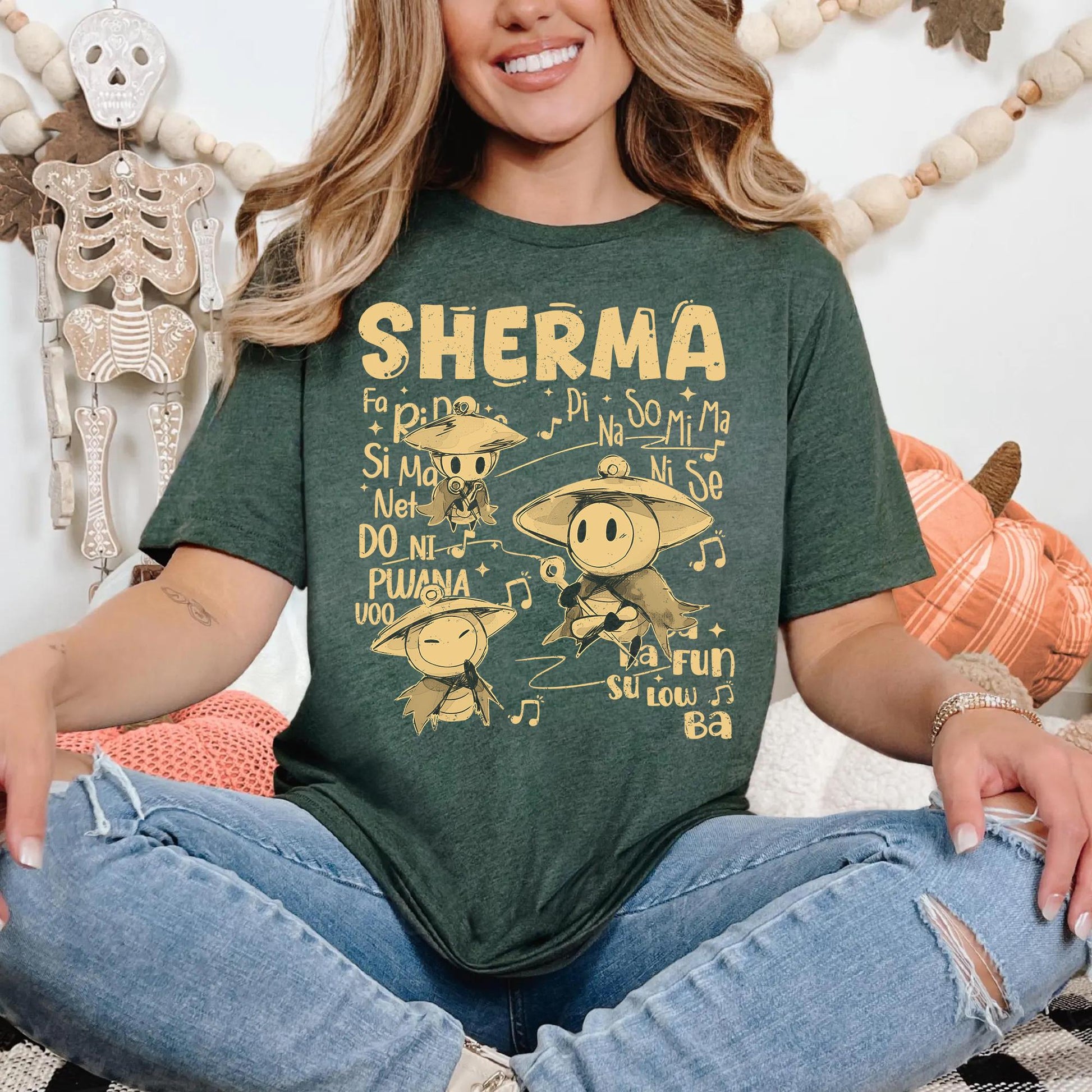 Sherma Song Shirt – Hollow-Inspired Silksong Tee, Indie Game Fan Graphic