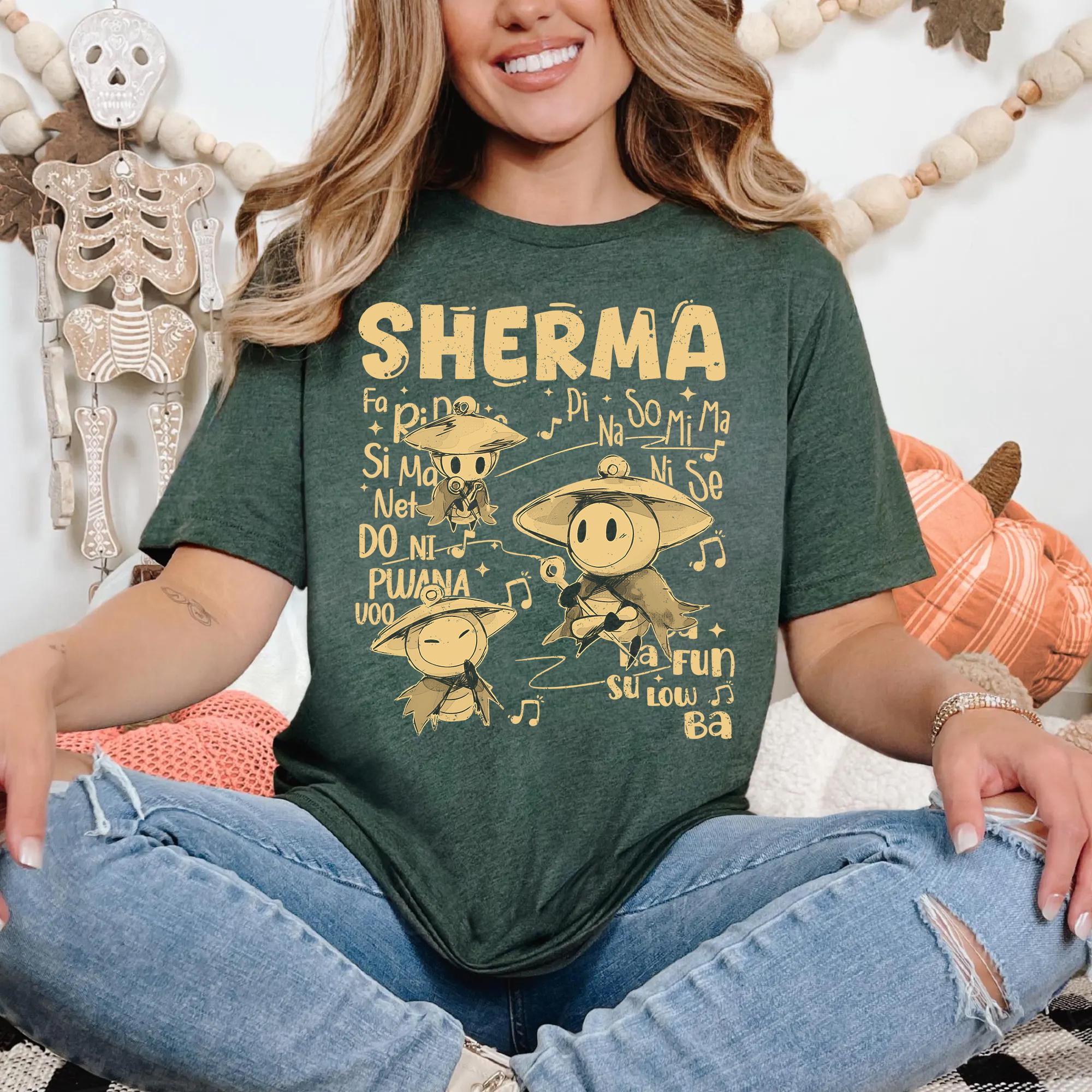 Sherma Song Shirt – Hollow-Inspired Silksong Tee, Indie Game Fan Graphic
