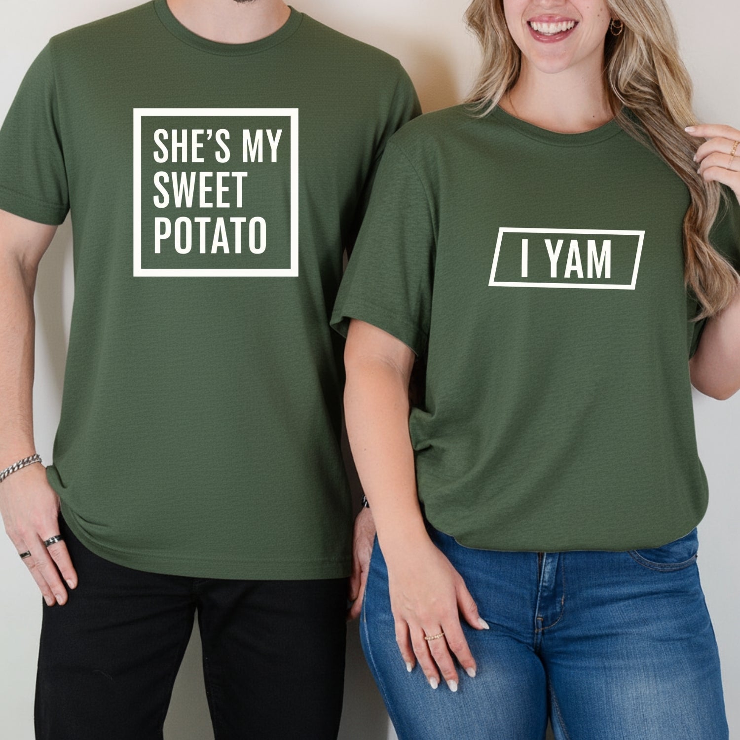 She's My Sweat Potato I Yam Matching T-Shirts For Couples